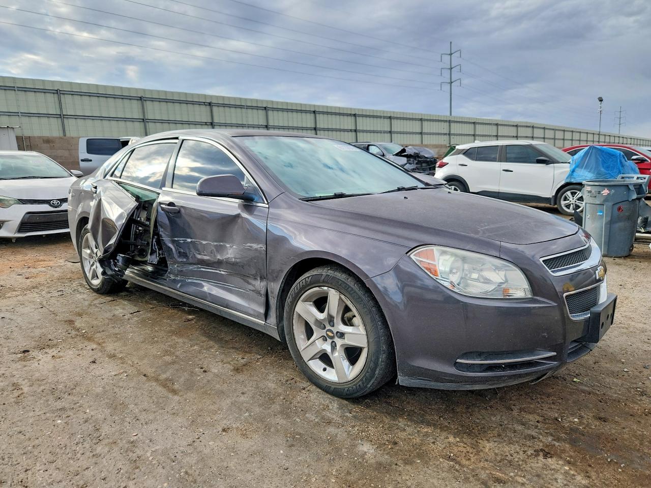 2010 Chevrolet Malibu 1lt Gray vin: 1G1ZC5EB1A4163345