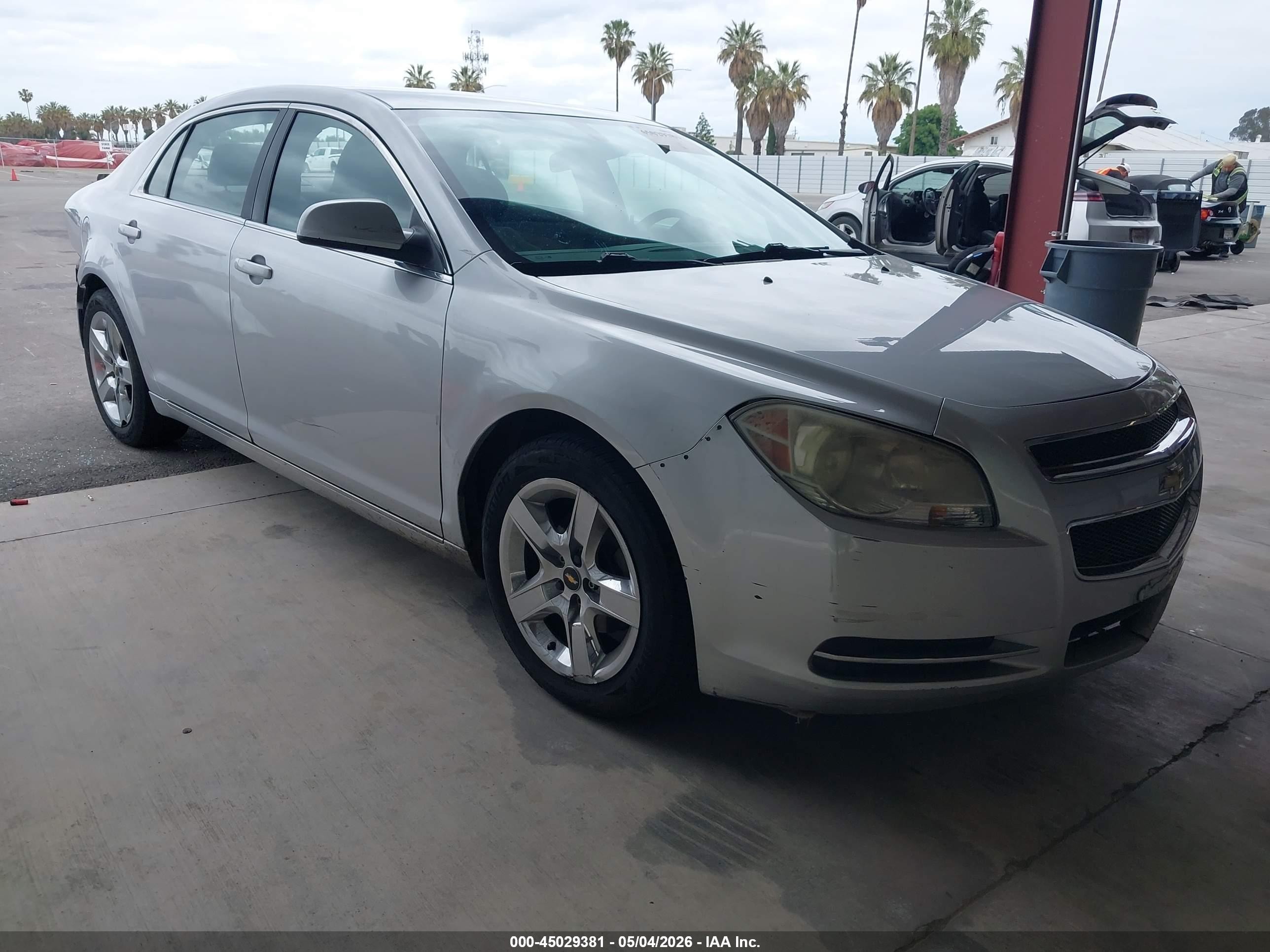 2010 Chevrolet Malibu Lt Silver vin: 1G1ZC5EB1AF183731
