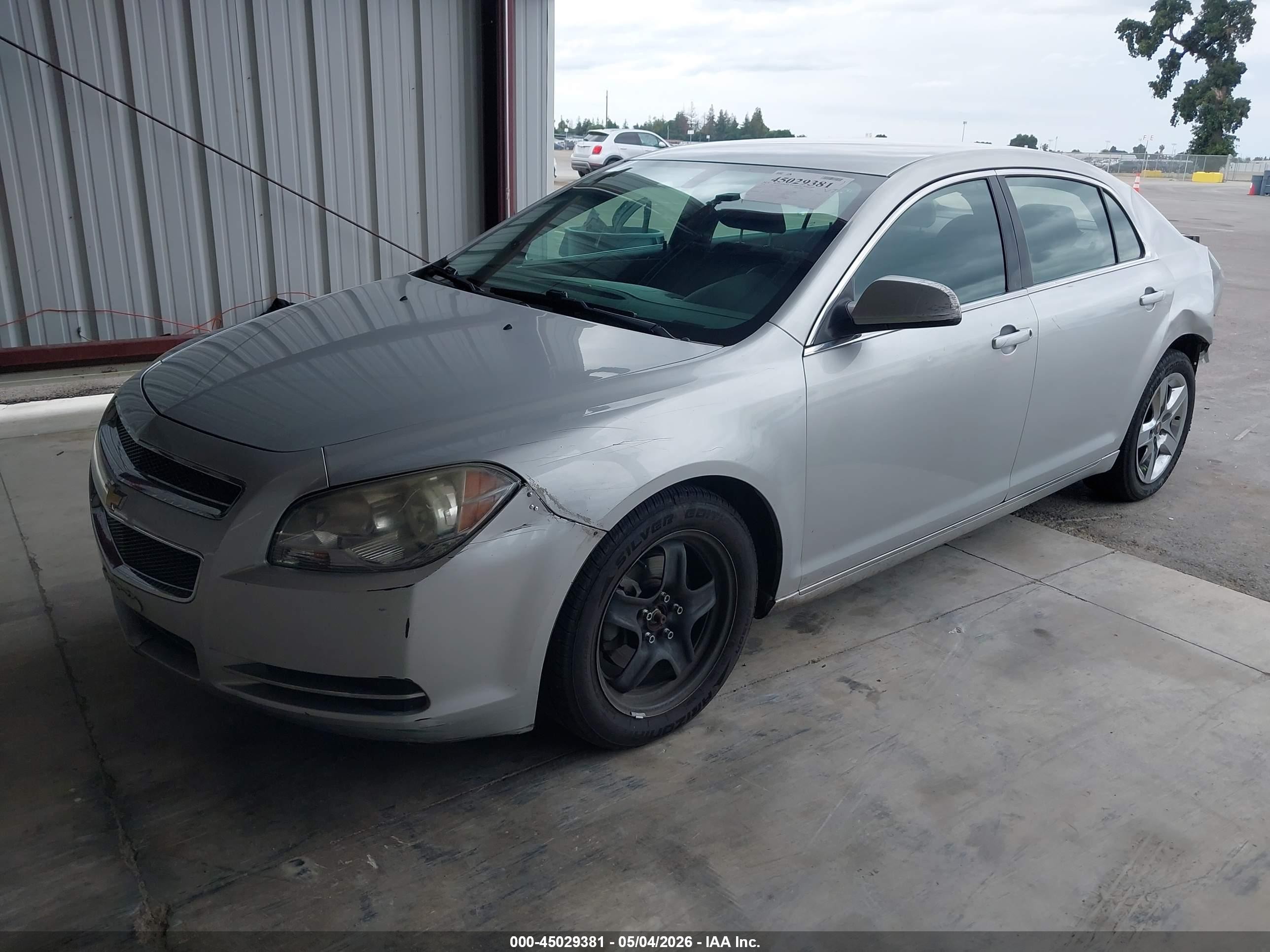 2010 Chevrolet Malibu Lt Silver vin: 1G1ZC5EB1AF183731