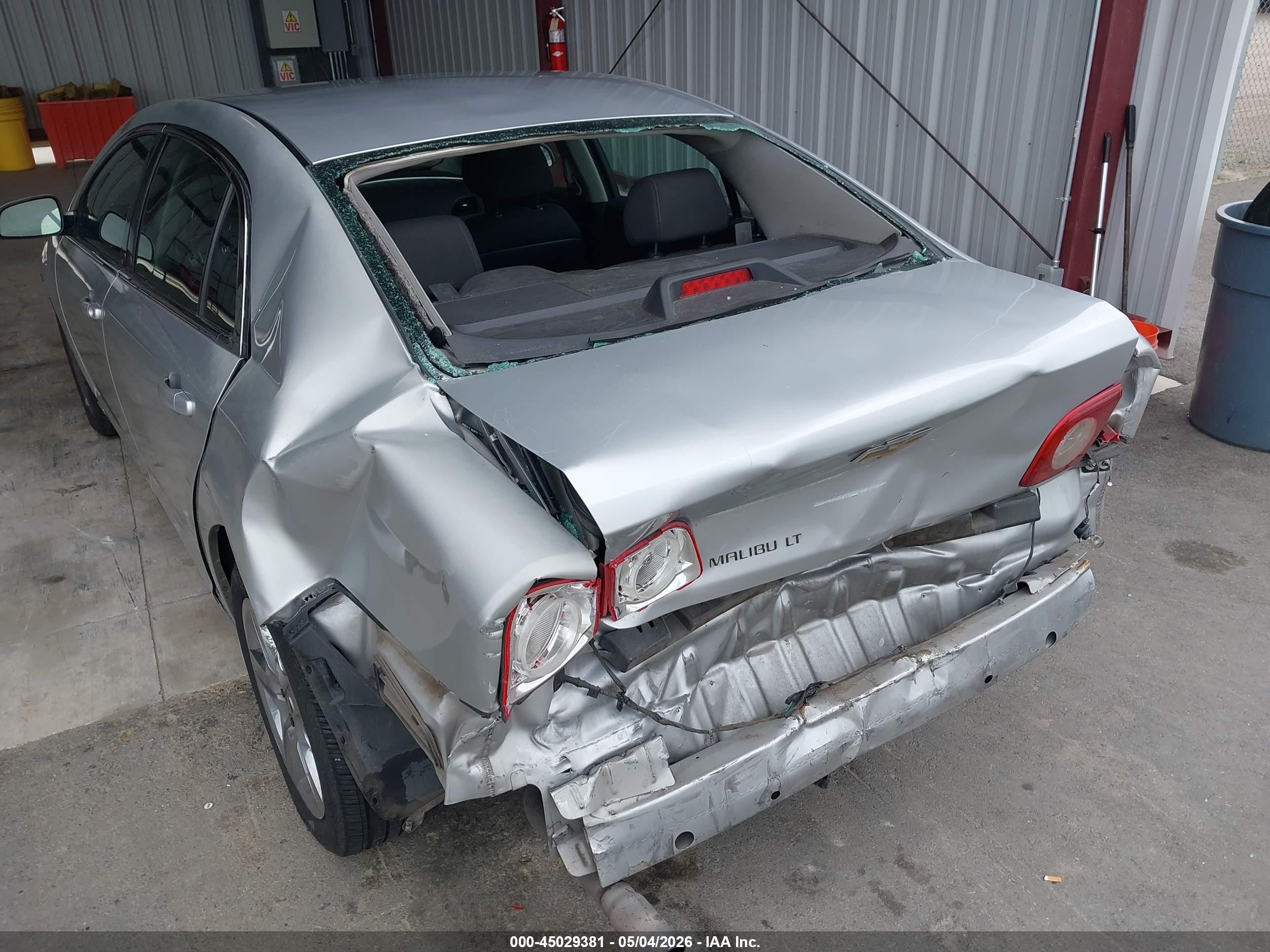 2010 Chevrolet Malibu Lt Silver vin: 1G1ZC5EB1AF183731