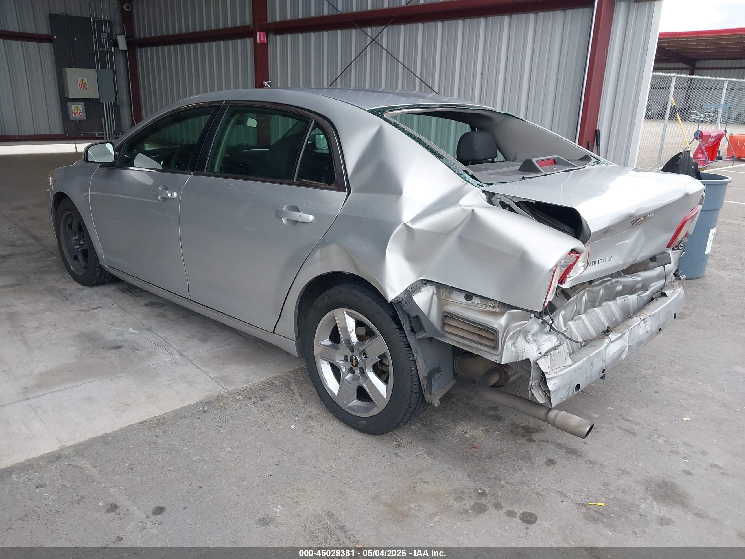 2010 Chevrolet Malibu Lt Silver vin: 1G1ZC5EB1AF183731