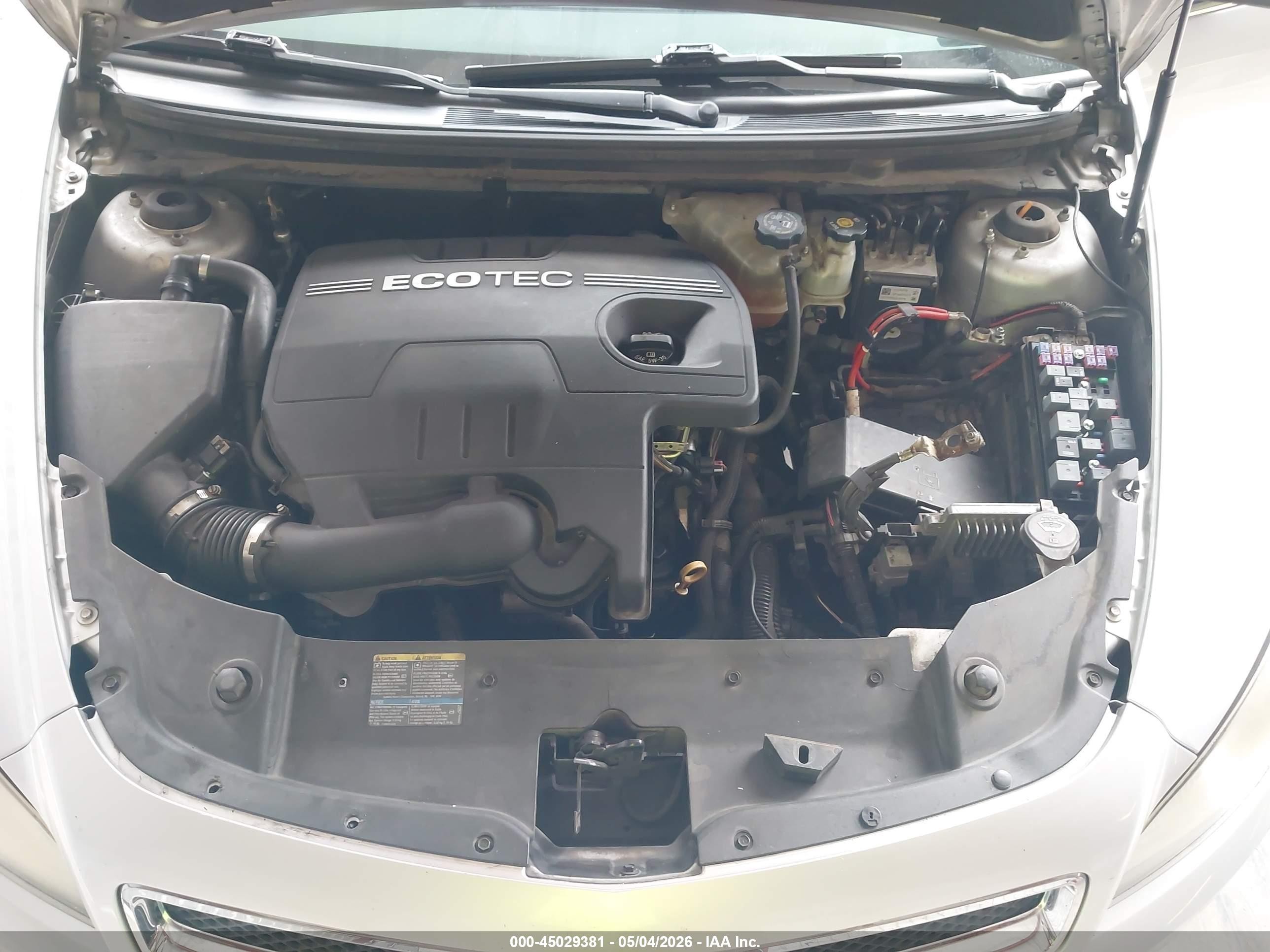 2010 Chevrolet Malibu Lt Silver vin: 1G1ZC5EB1AF183731