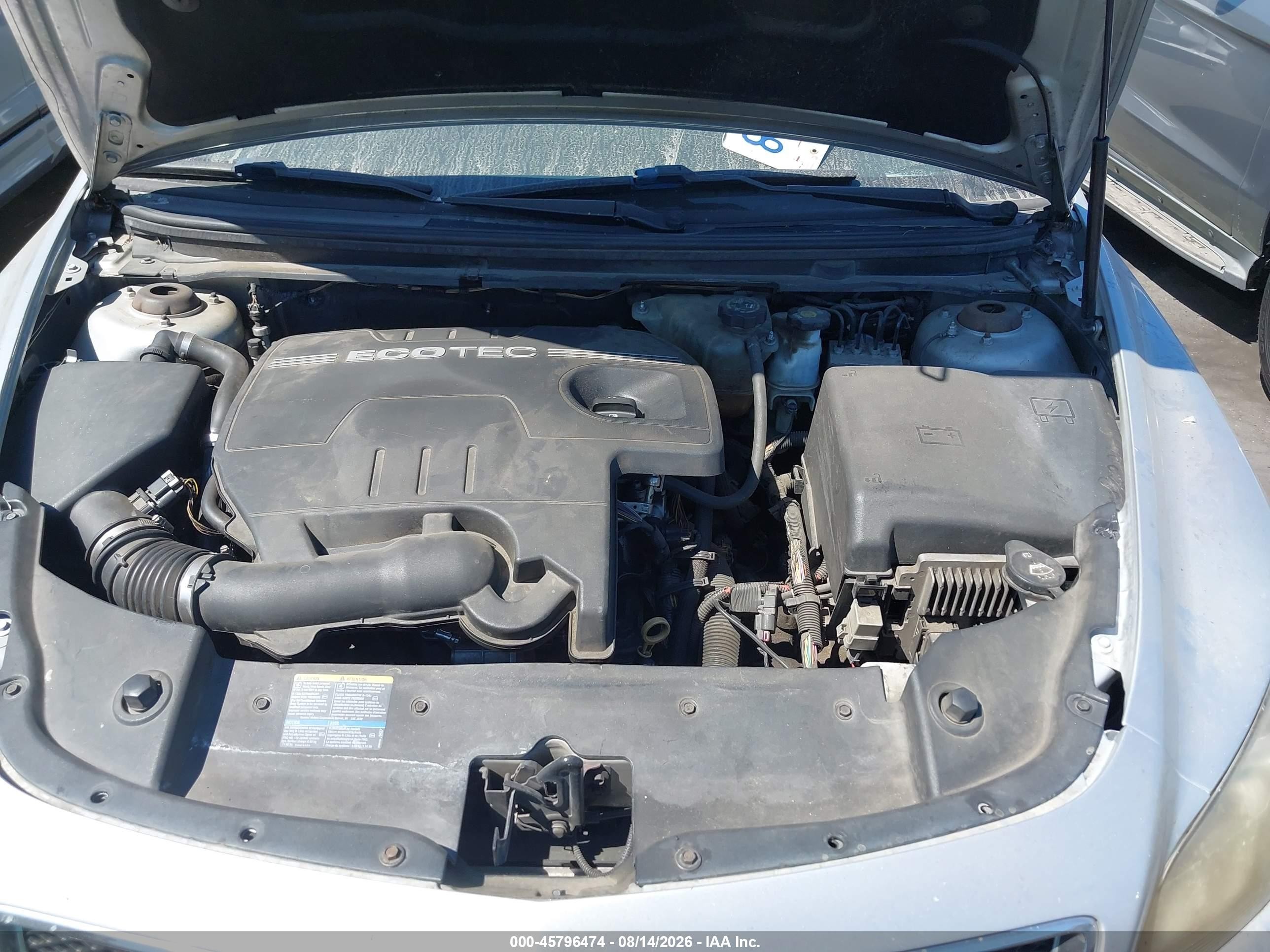 2010 Chevrolet Malibu Lt Silver vin: 1G1ZC5EB1AF206022