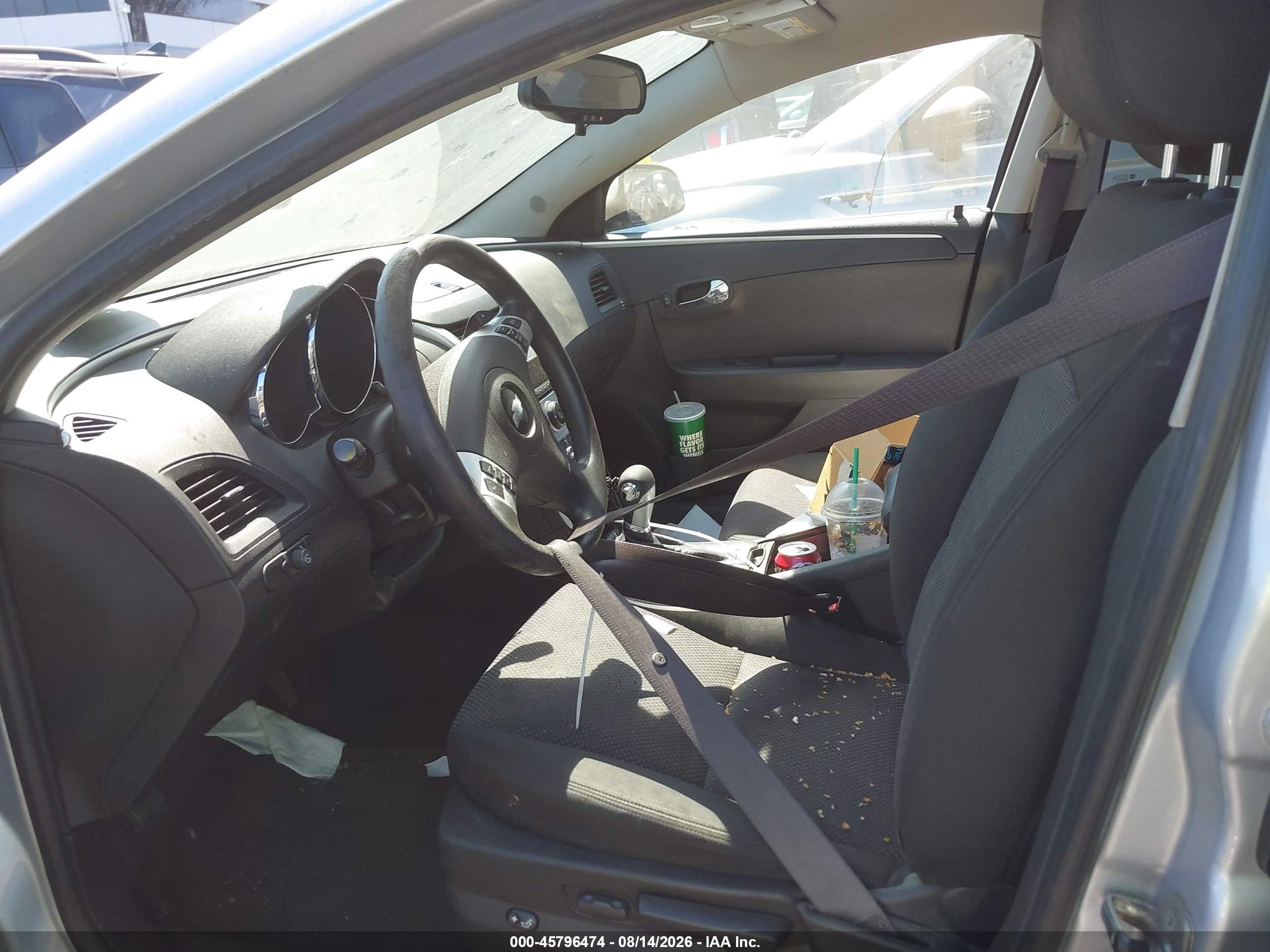 2010 Chevrolet Malibu Lt Silver vin: 1G1ZC5EB1AF206022