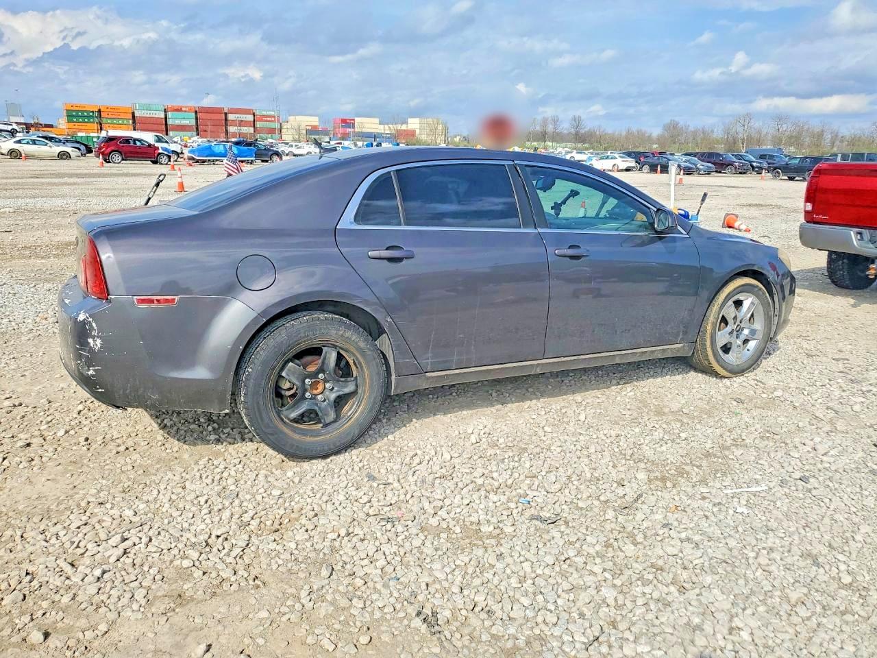 2010 Chevrolet Malibu 1lt Gray vin: 1G1ZC5EB1AF223029