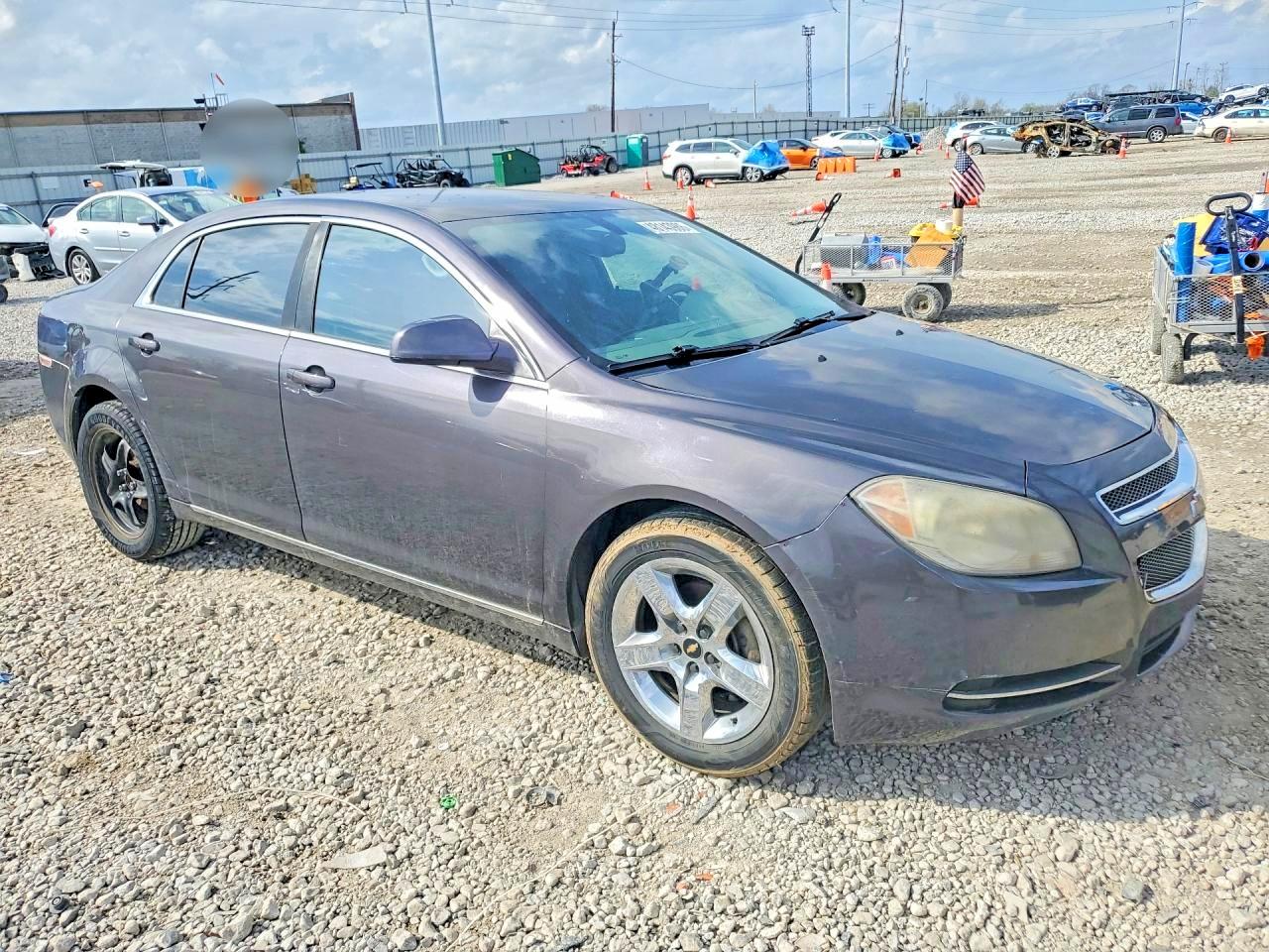 2010 Chevrolet Malibu 1lt Gray vin: 1G1ZC5EB1AF223029