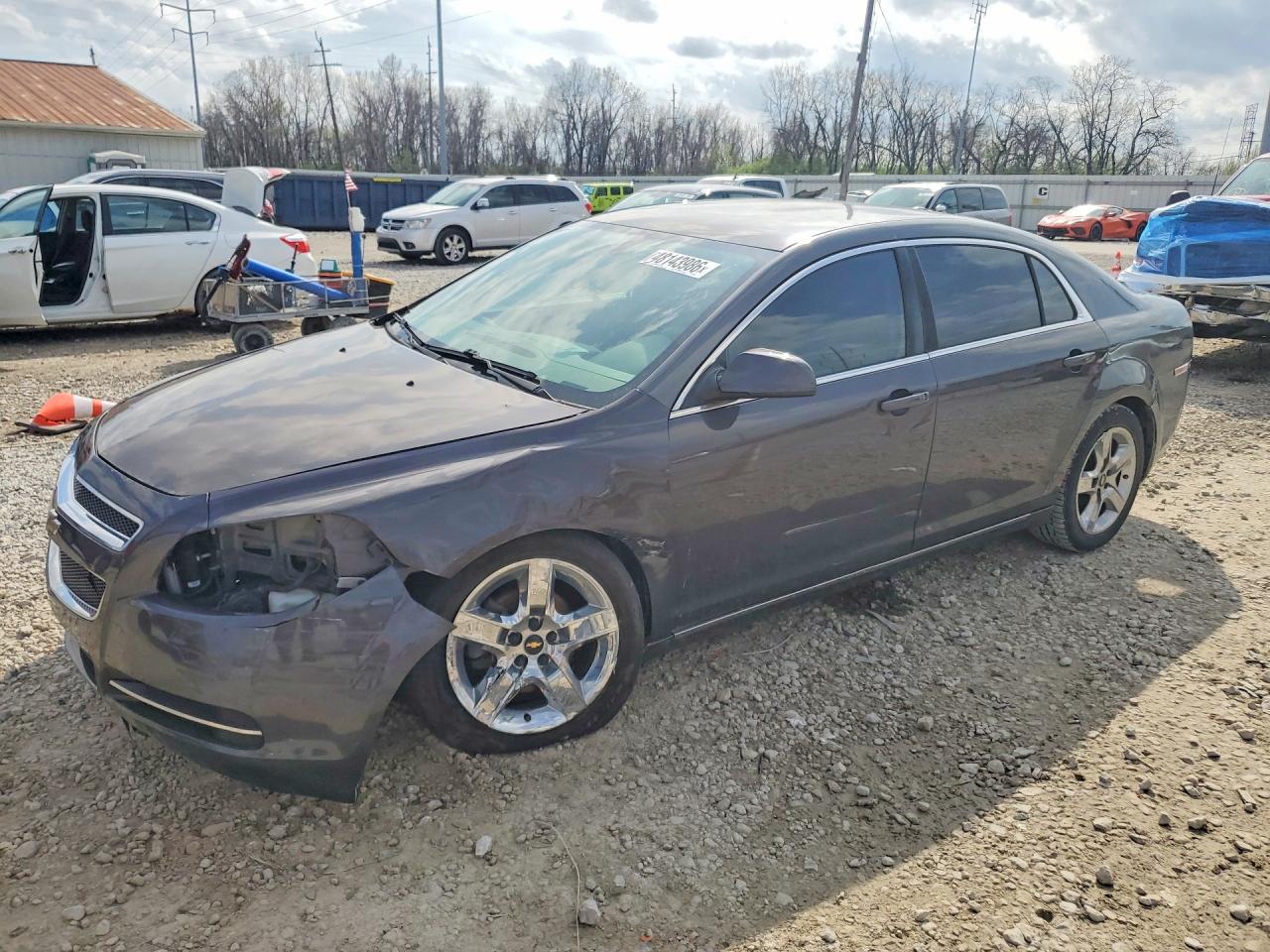 2010 Chevrolet Malibu 1lt Gray vin: 1G1ZC5EB1AF223029