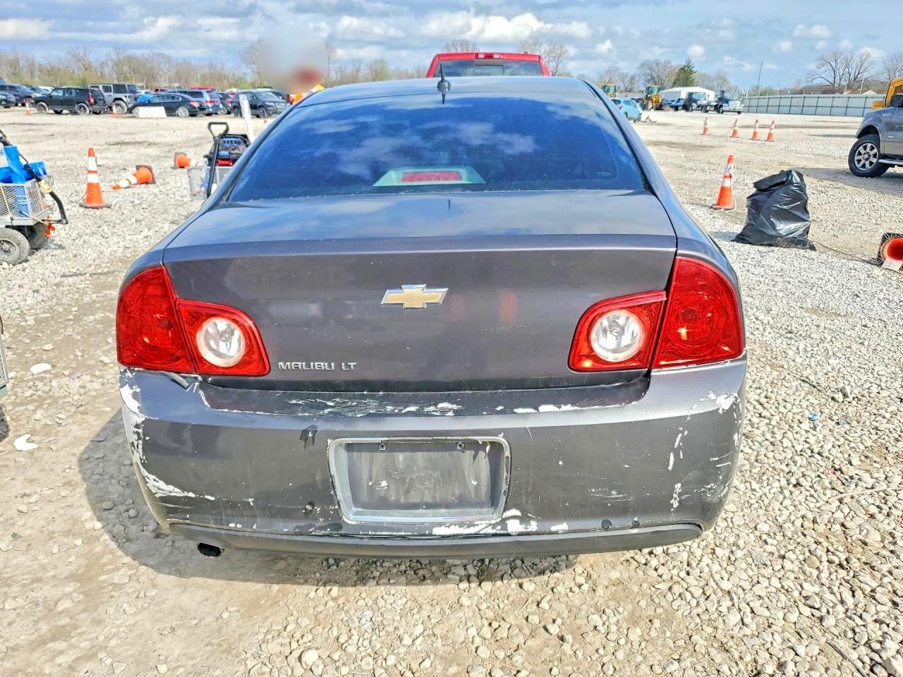 2010 Chevrolet Malibu 1lt Gray vin: 1G1ZC5EB1AF223029