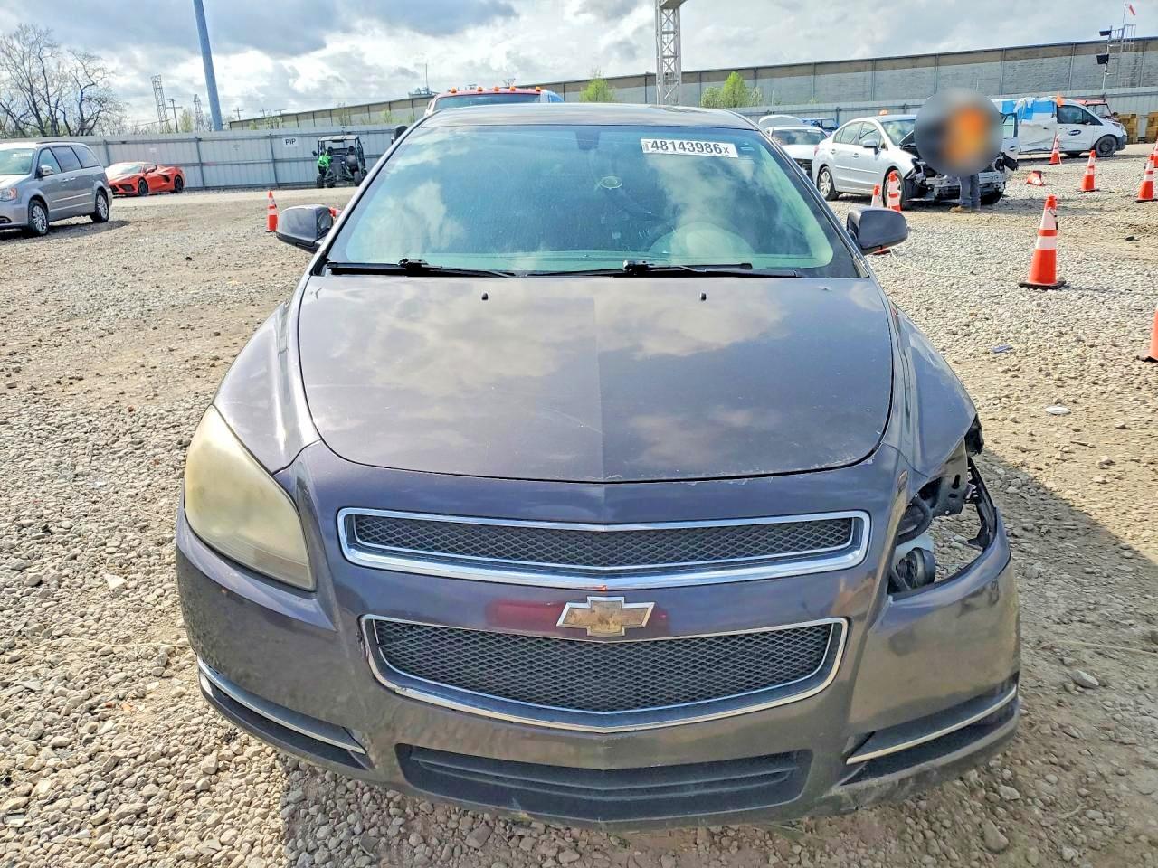 2010 Chevrolet Malibu 1lt Gray vin: 1G1ZC5EB1AF223029