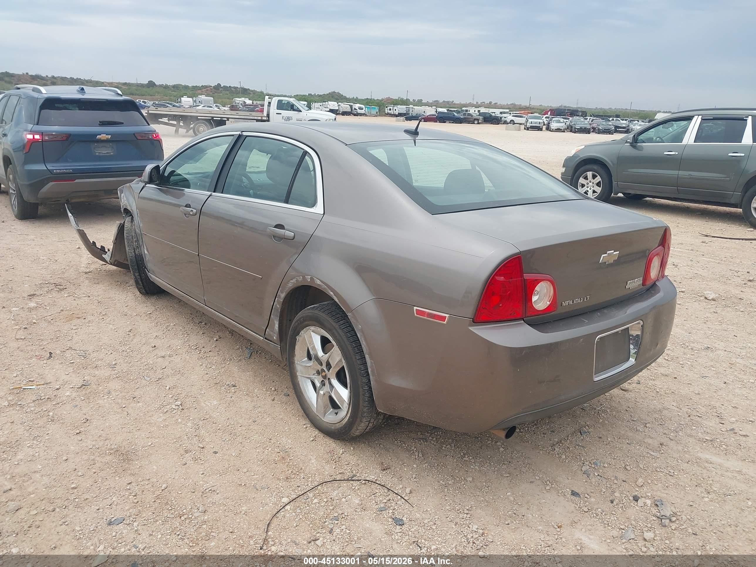 2010 Chevrolet Malibu Lt Gray vin: 1G1ZC5EB2AF130049
