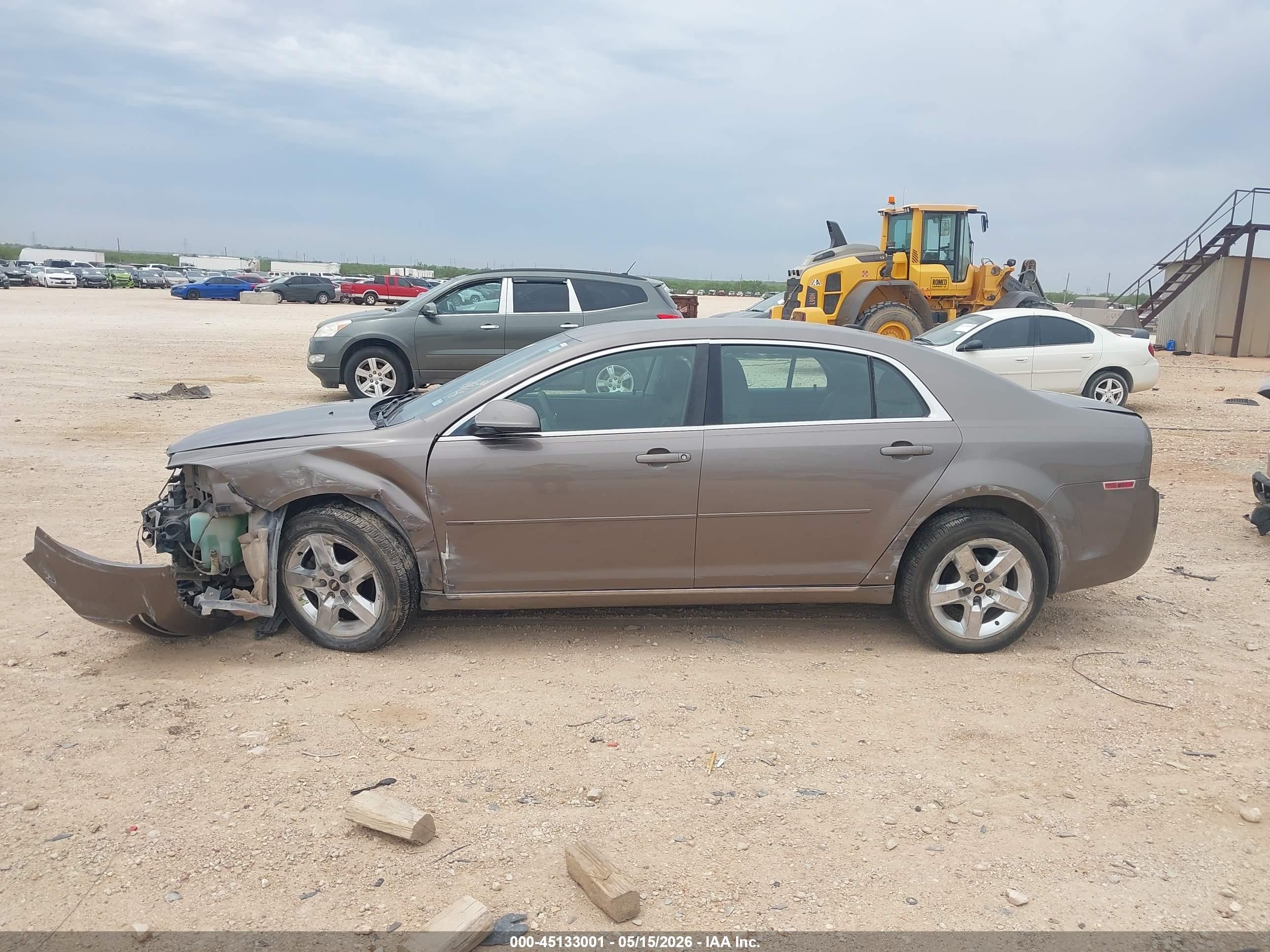 2010 Chevrolet Malibu Lt Gray vin: 1G1ZC5EB2AF130049