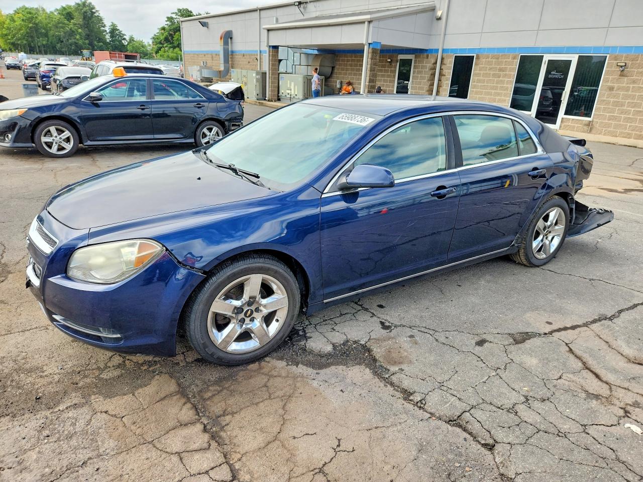 2010 Chevrolet Malibu 1lt Blue vin: 1G1ZC5EB2AF187481