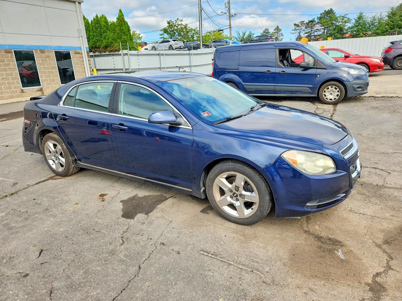 2010 Chevrolet Malibu 1lt Blue vin: 1G1ZC5EB2AF187481