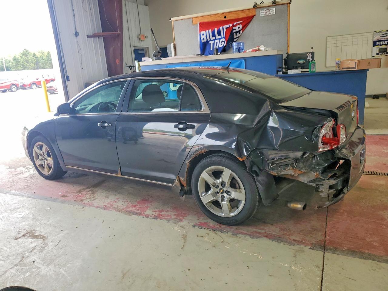 2010 Chevrolet Malibu 1lt Charcoal vin: 1G1ZC5EB2AF220317