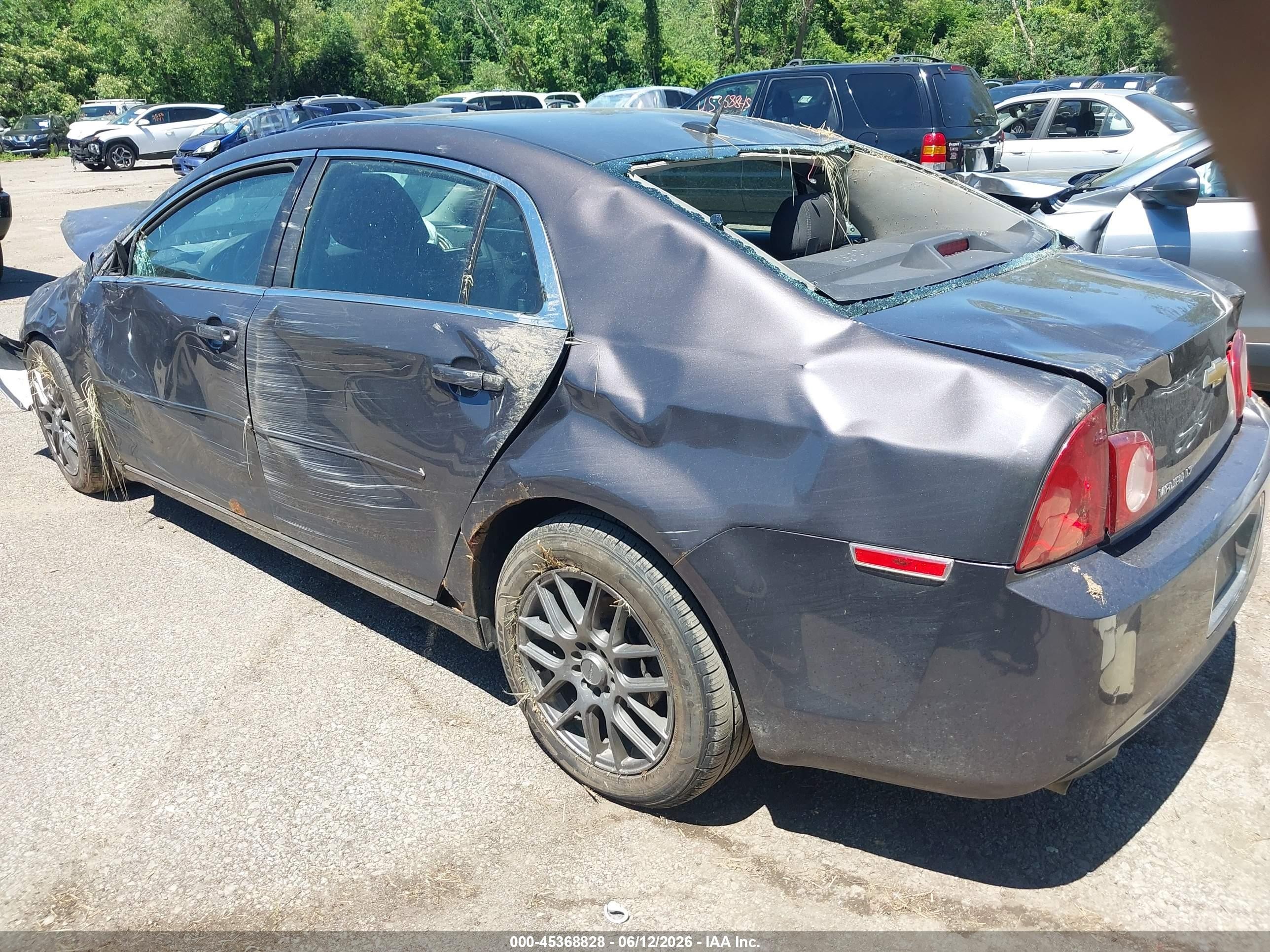 2010 Chevrolet Malibu Lt Gray vin: 1G1ZC5EB2AF313077