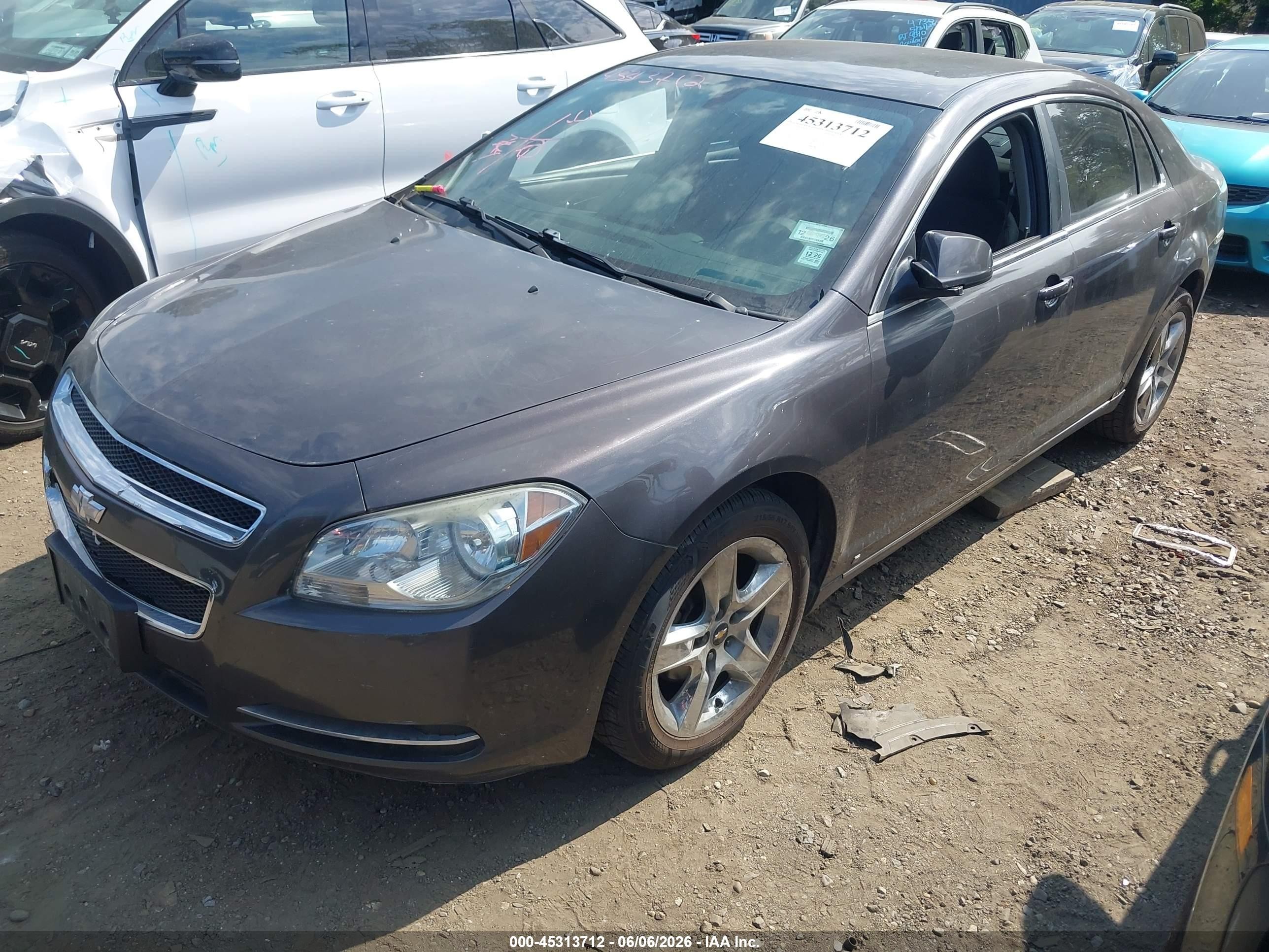 2010 Chevrolet Malibu Lt Gray vin: 1G1ZC5EB3A4114843