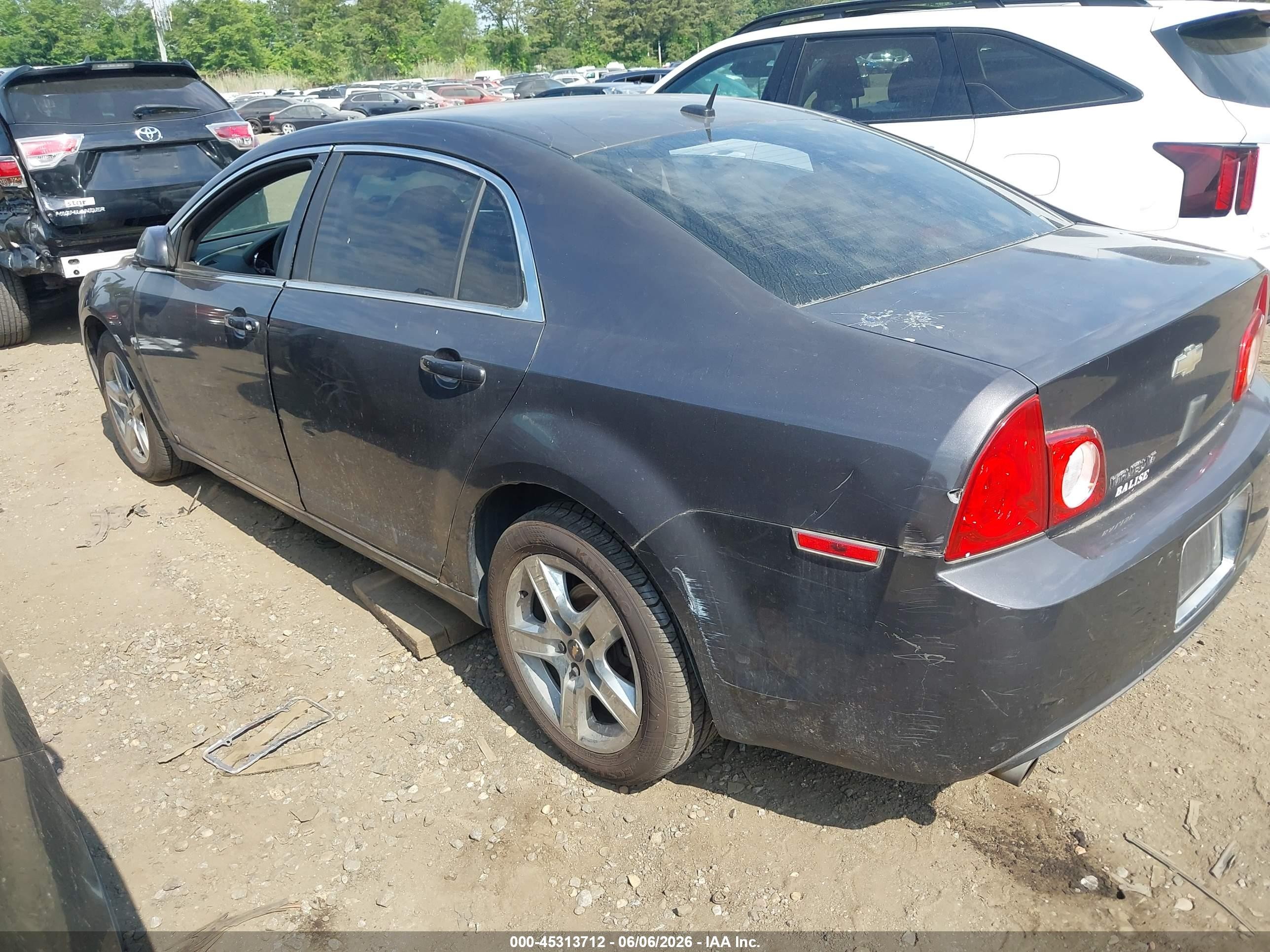 2010 Chevrolet Malibu Lt Gray vin: 1G1ZC5EB3A4114843
