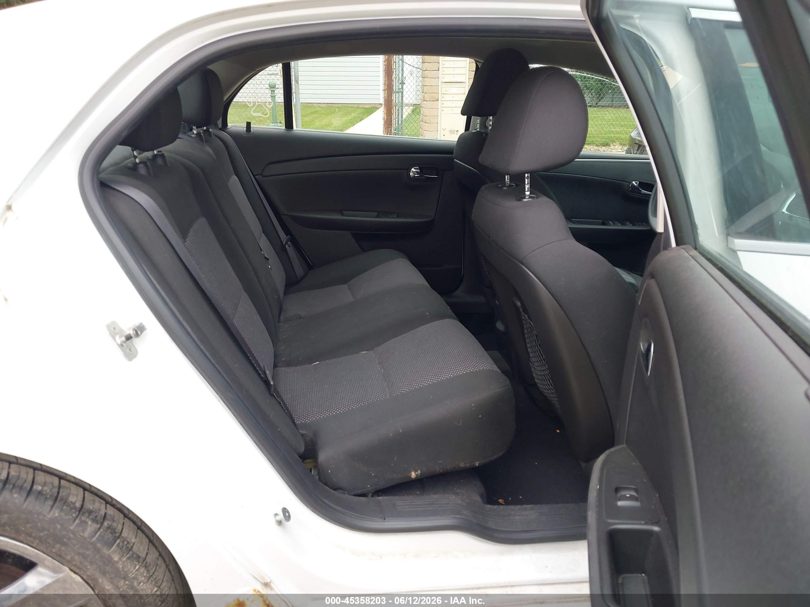 2010 Chevrolet Malibu Lt White vin: 1G1ZC5EB3A4141301