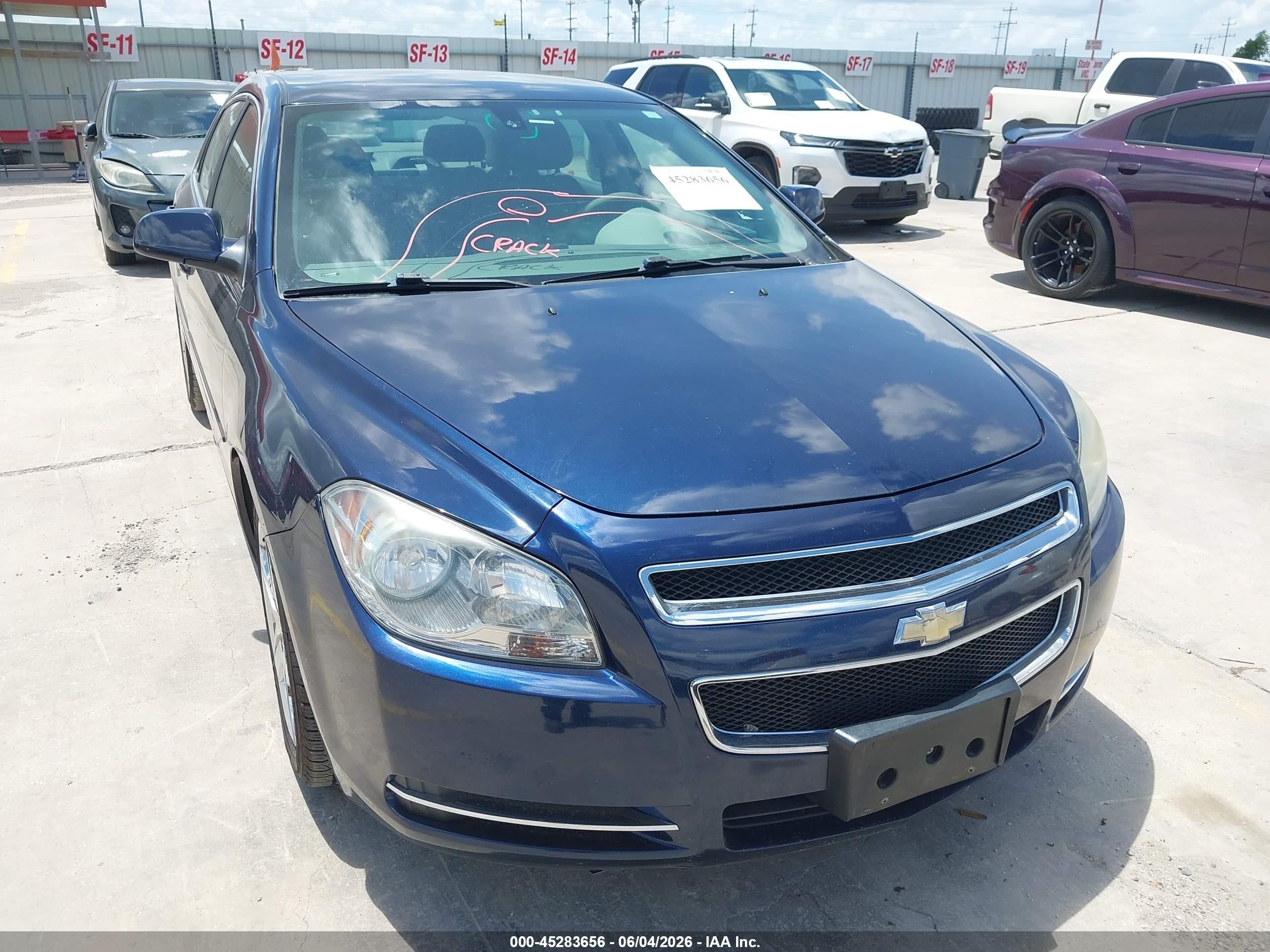 2010 Chevrolet Malibu Lt Dark Blue vin: 1G1ZC5EB3AF148978