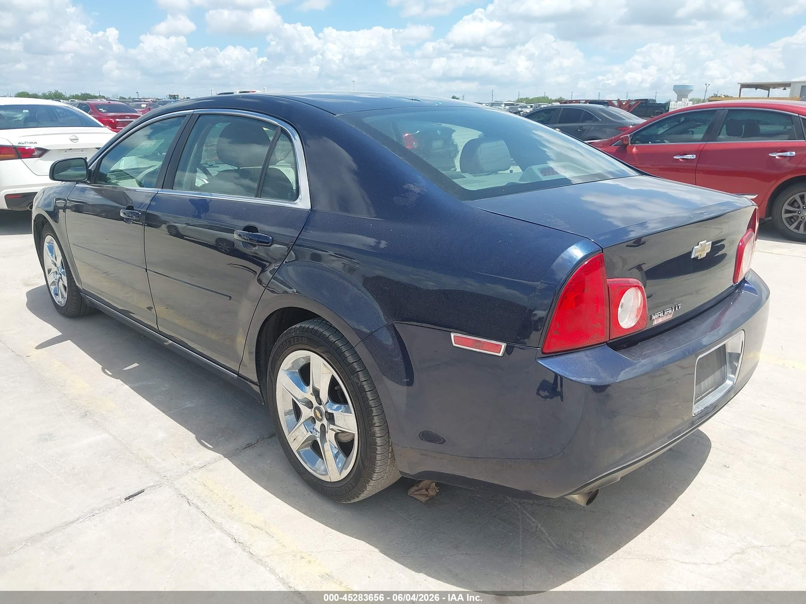 2010 Chevrolet Malibu Lt Dark Blue vin: 1G1ZC5EB3AF148978