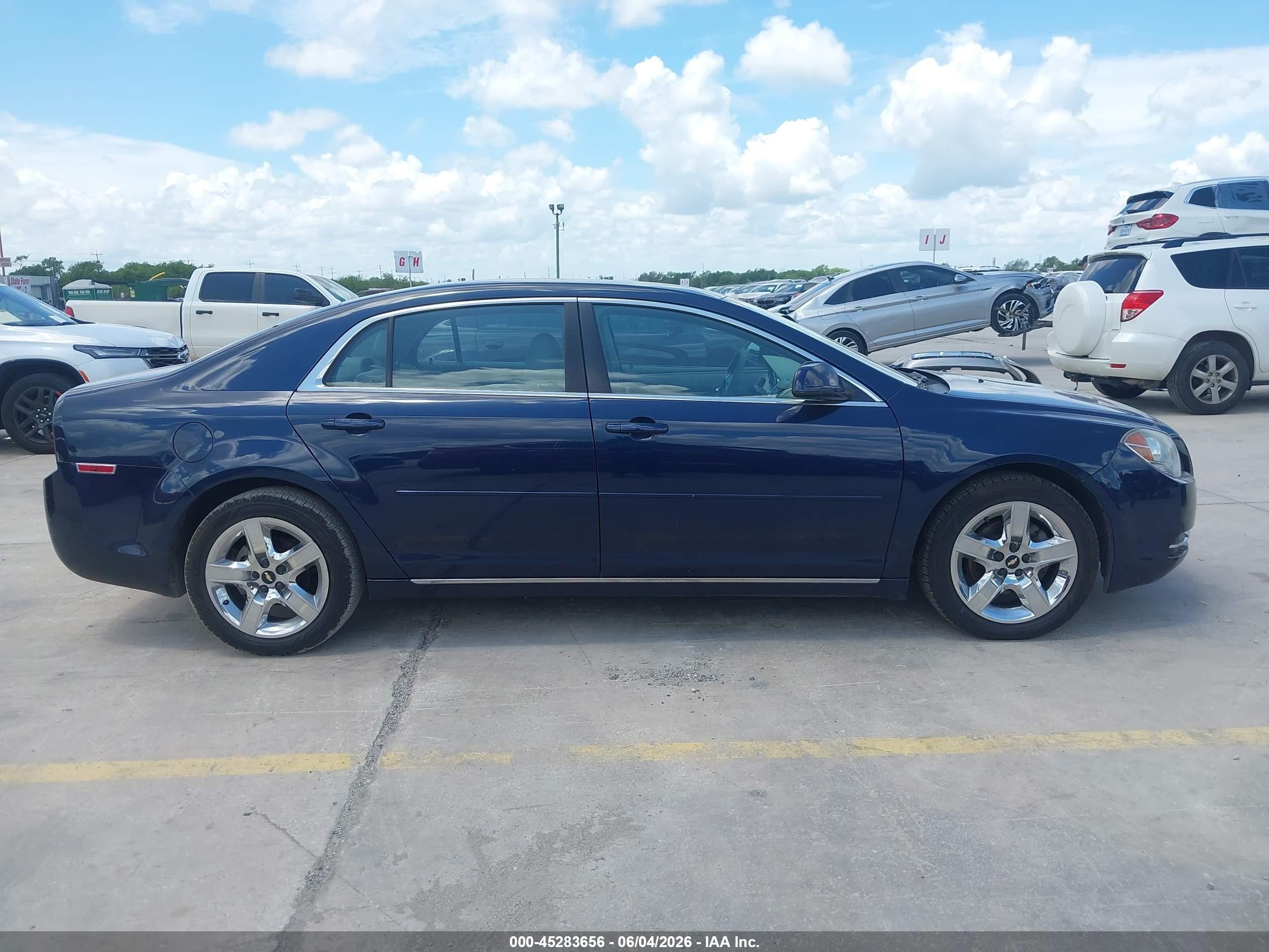 2010 Chevrolet Malibu Lt Dark Blue vin: 1G1ZC5EB3AF148978