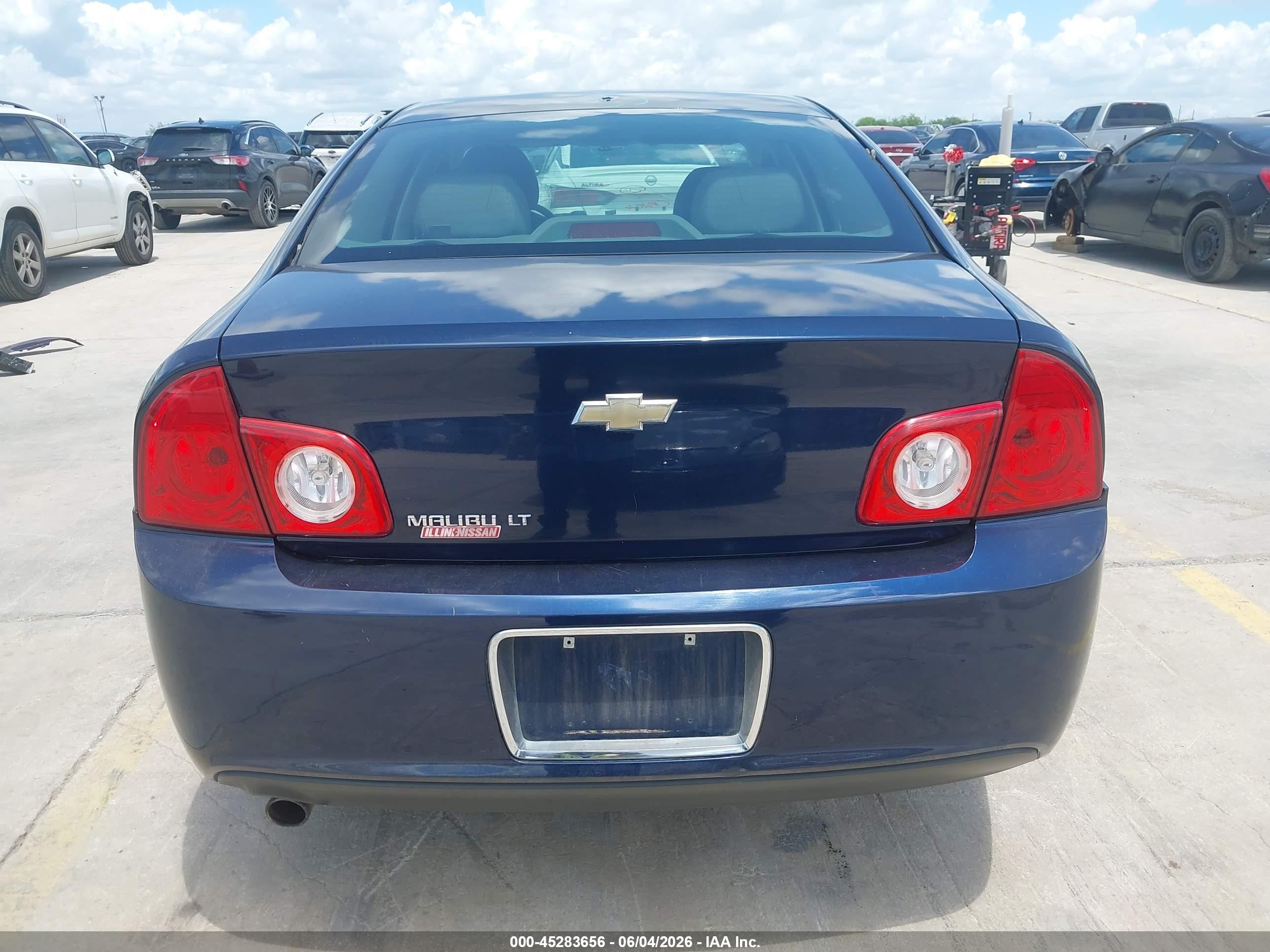 2010 Chevrolet Malibu Lt Dark Blue vin: 1G1ZC5EB3AF148978
