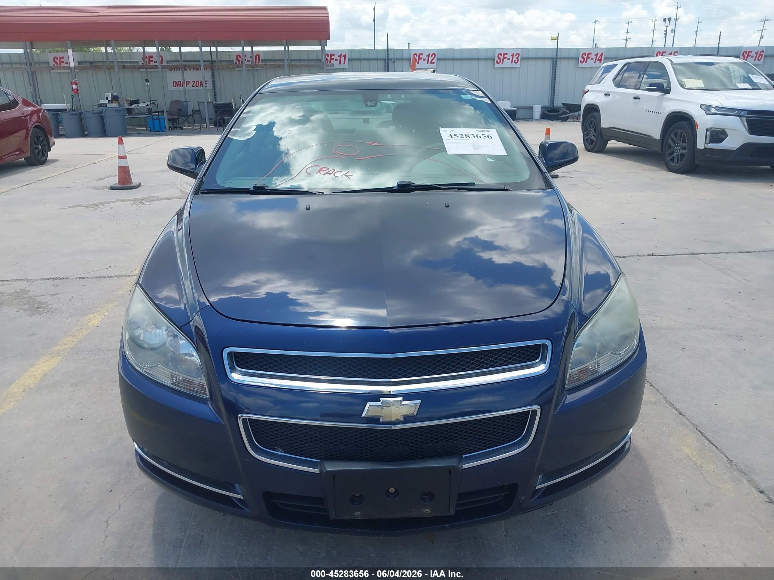 2010 Chevrolet Malibu Lt Dark Blue vin: 1G1ZC5EB3AF148978