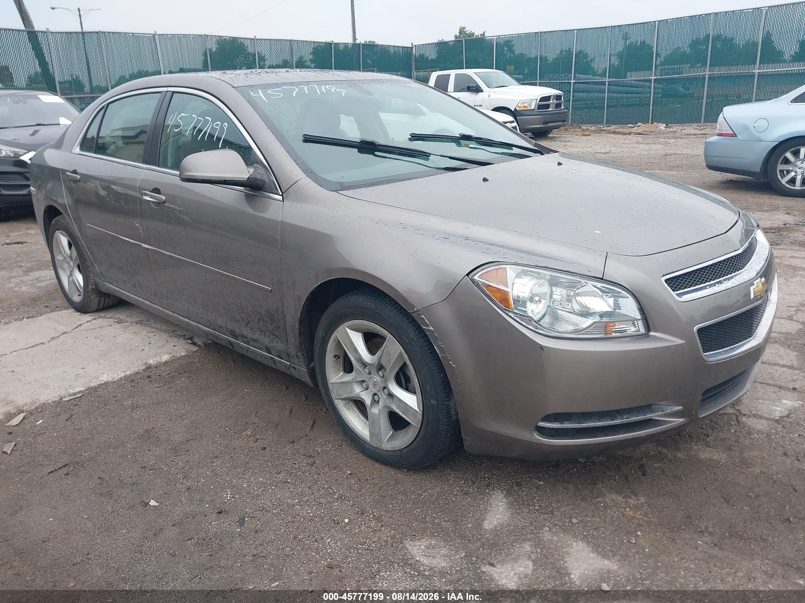 2010 Chevrolet Malibu Lt Brown vin: 1G1ZC5EB3AF247333