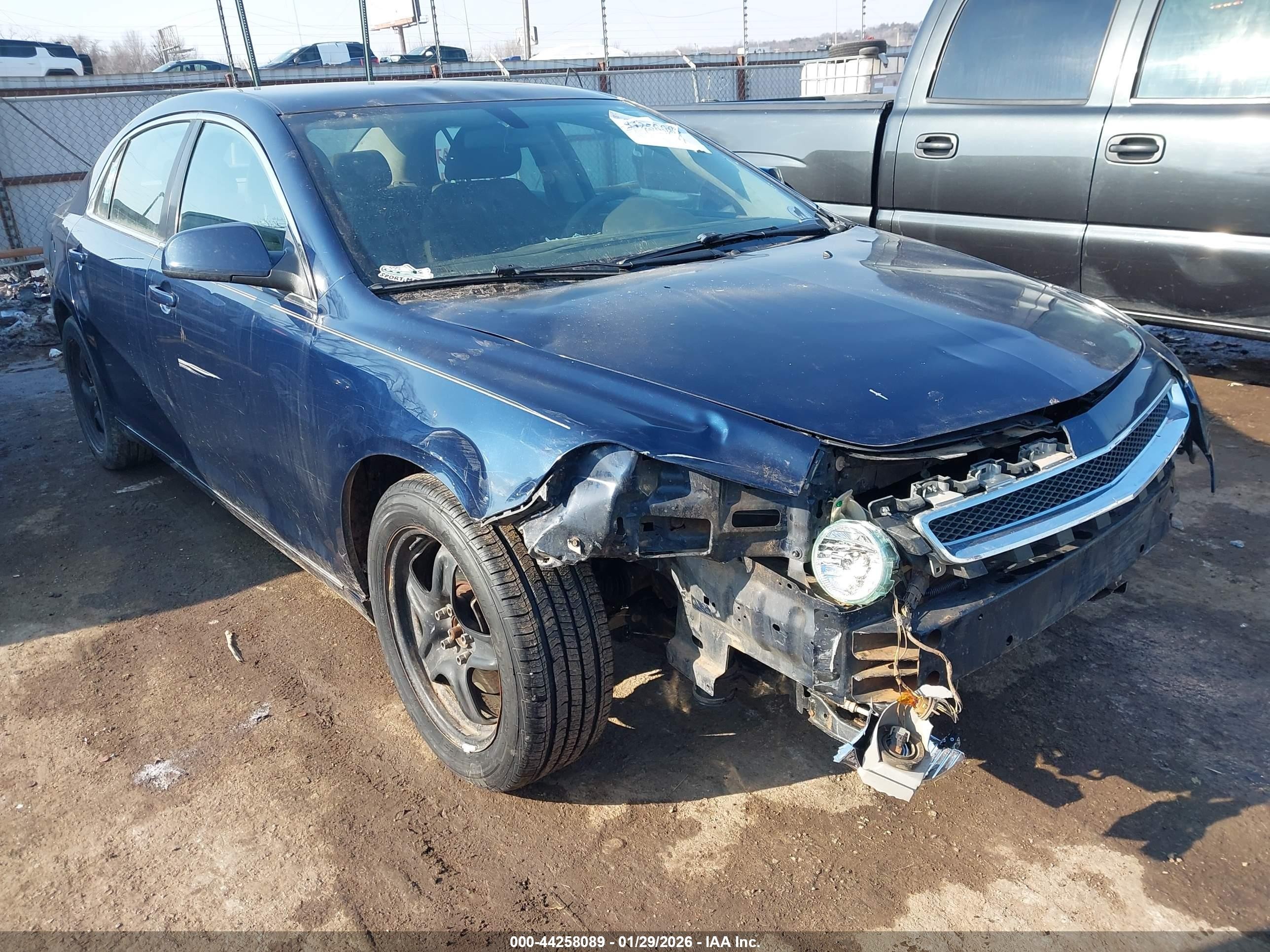 2010 Chevrolet Malibu Lt Blue vin: 1G1ZC5EB3AF263807