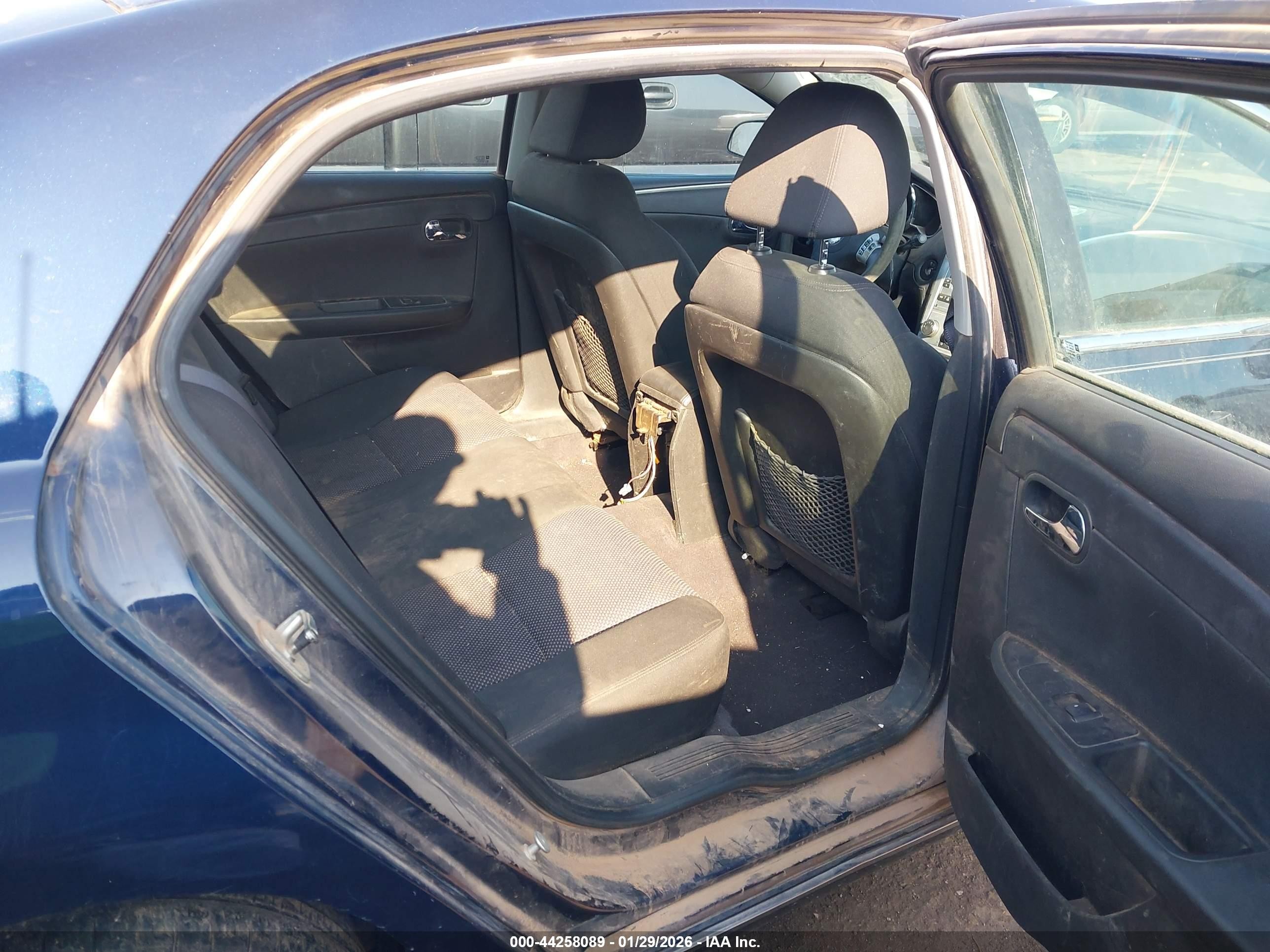 2010 Chevrolet Malibu Lt Blue vin: 1G1ZC5EB3AF263807
