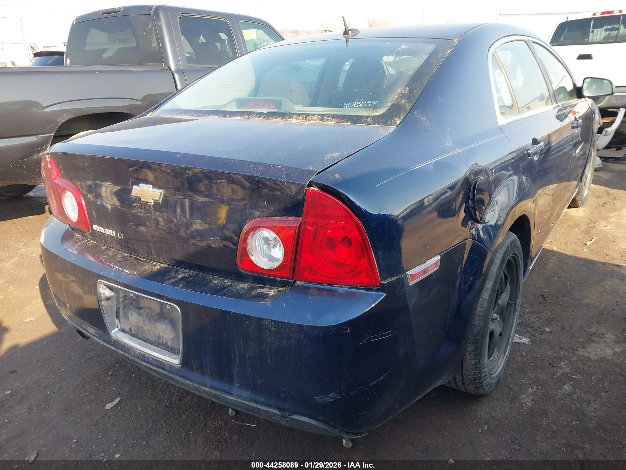 2010 Chevrolet Malibu Lt Blue vin: 1G1ZC5EB3AF263807