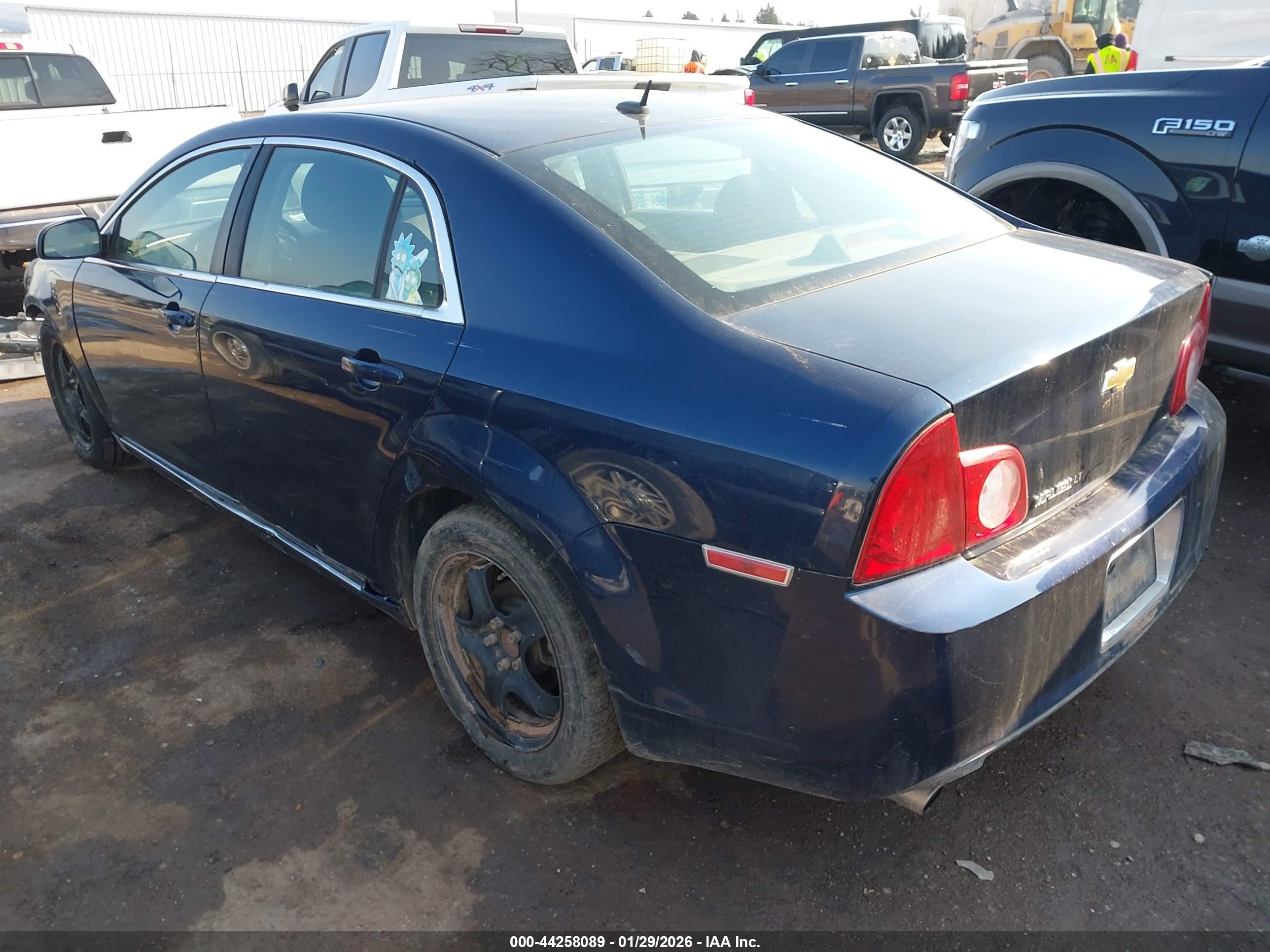 2010 Chevrolet Malibu Lt Blue vin: 1G1ZC5EB3AF263807