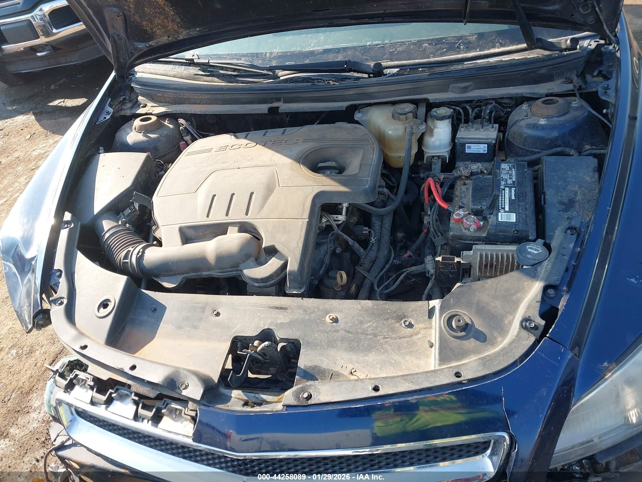 2010 Chevrolet Malibu Lt Blue vin: 1G1ZC5EB3AF263807