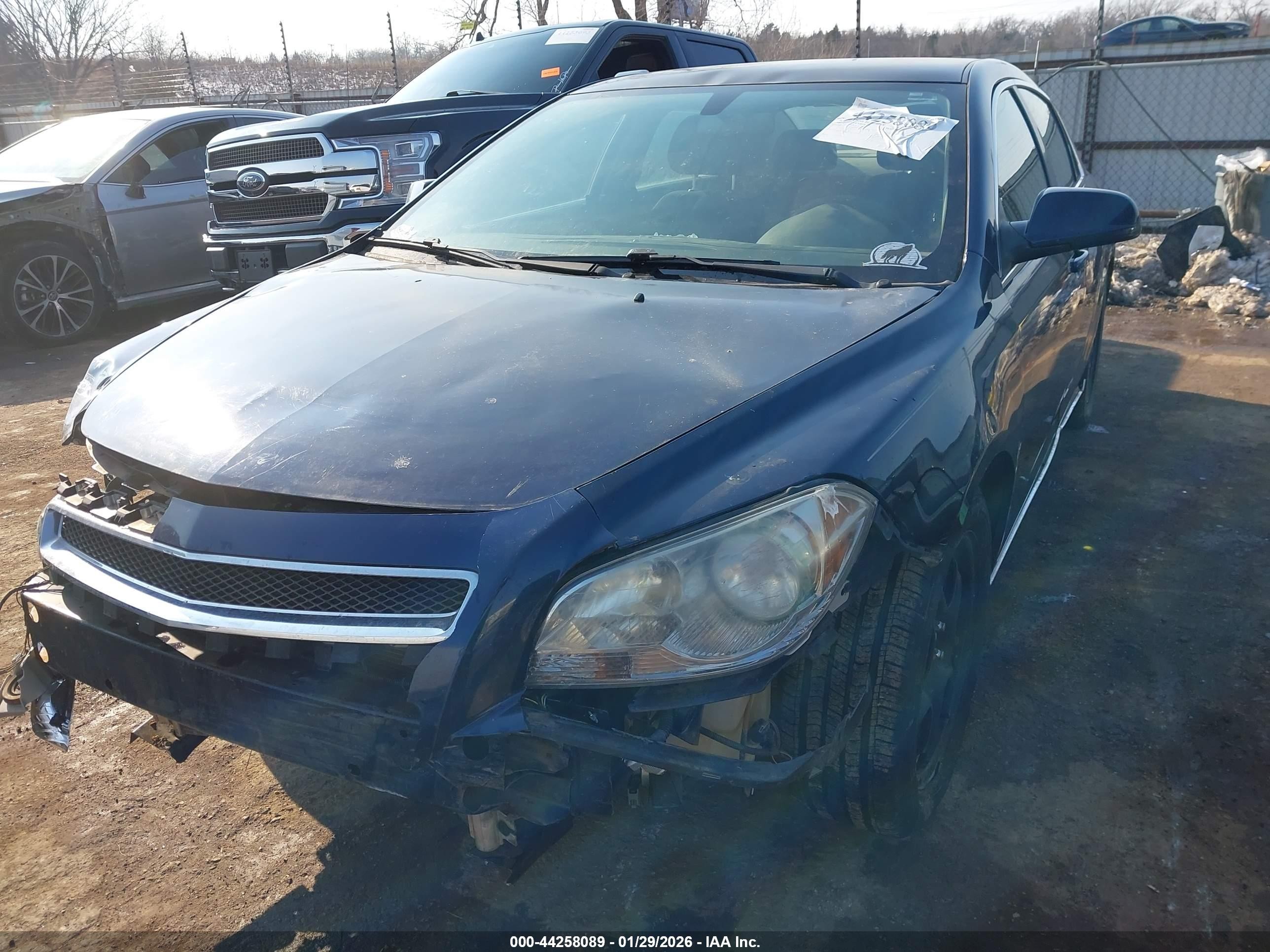 2010 Chevrolet Malibu Lt Blue vin: 1G1ZC5EB3AF263807
