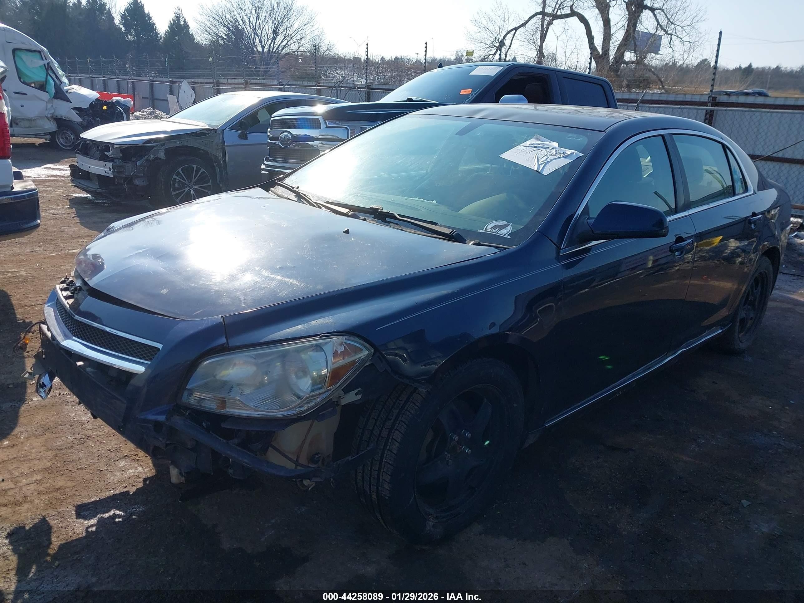 2010 Chevrolet Malibu Lt Blue vin: 1G1ZC5EB3AF263807