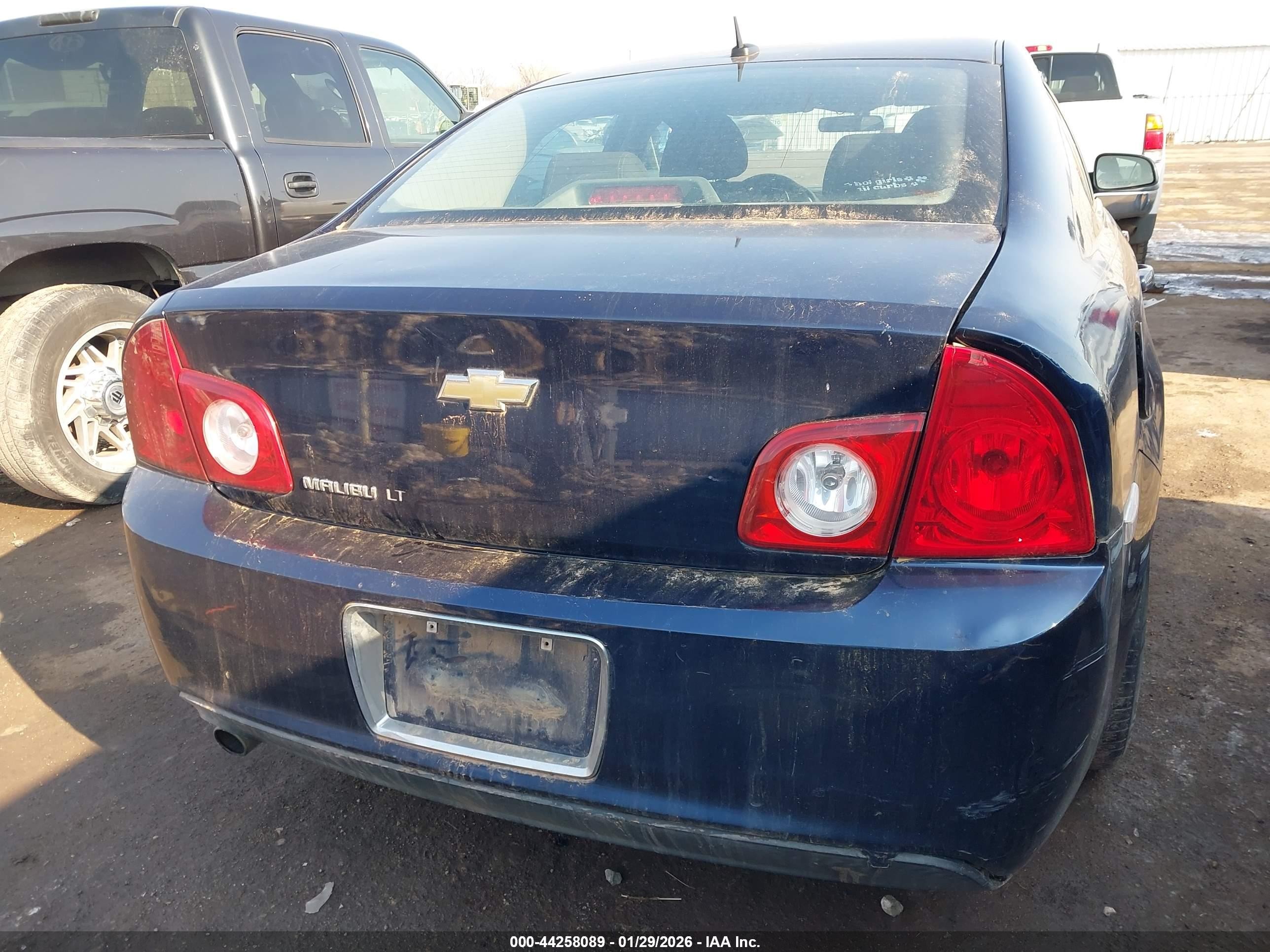 2010 Chevrolet Malibu Lt Blue vin: 1G1ZC5EB3AF263807