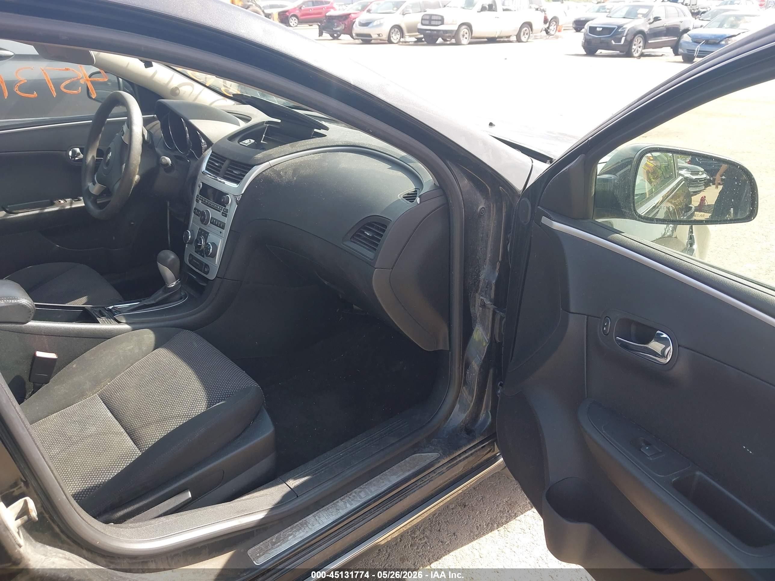 2010 Chevrolet Malibu Lt Black vin: 1G1ZC5EB4A4124569