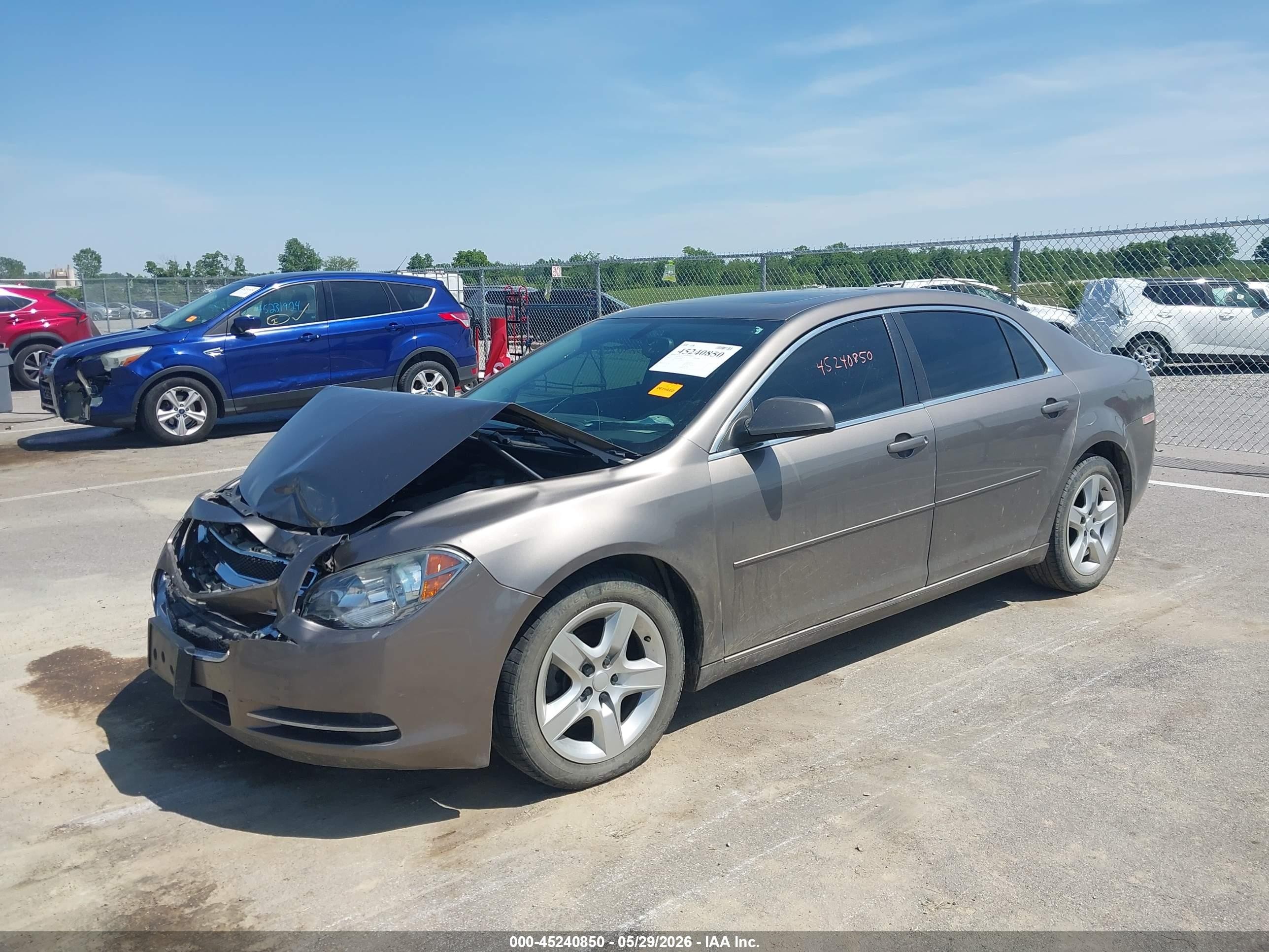 2010 Chevrolet Malibu Lt Желто-коричневый vin: 1G1ZC5EB4AF153168