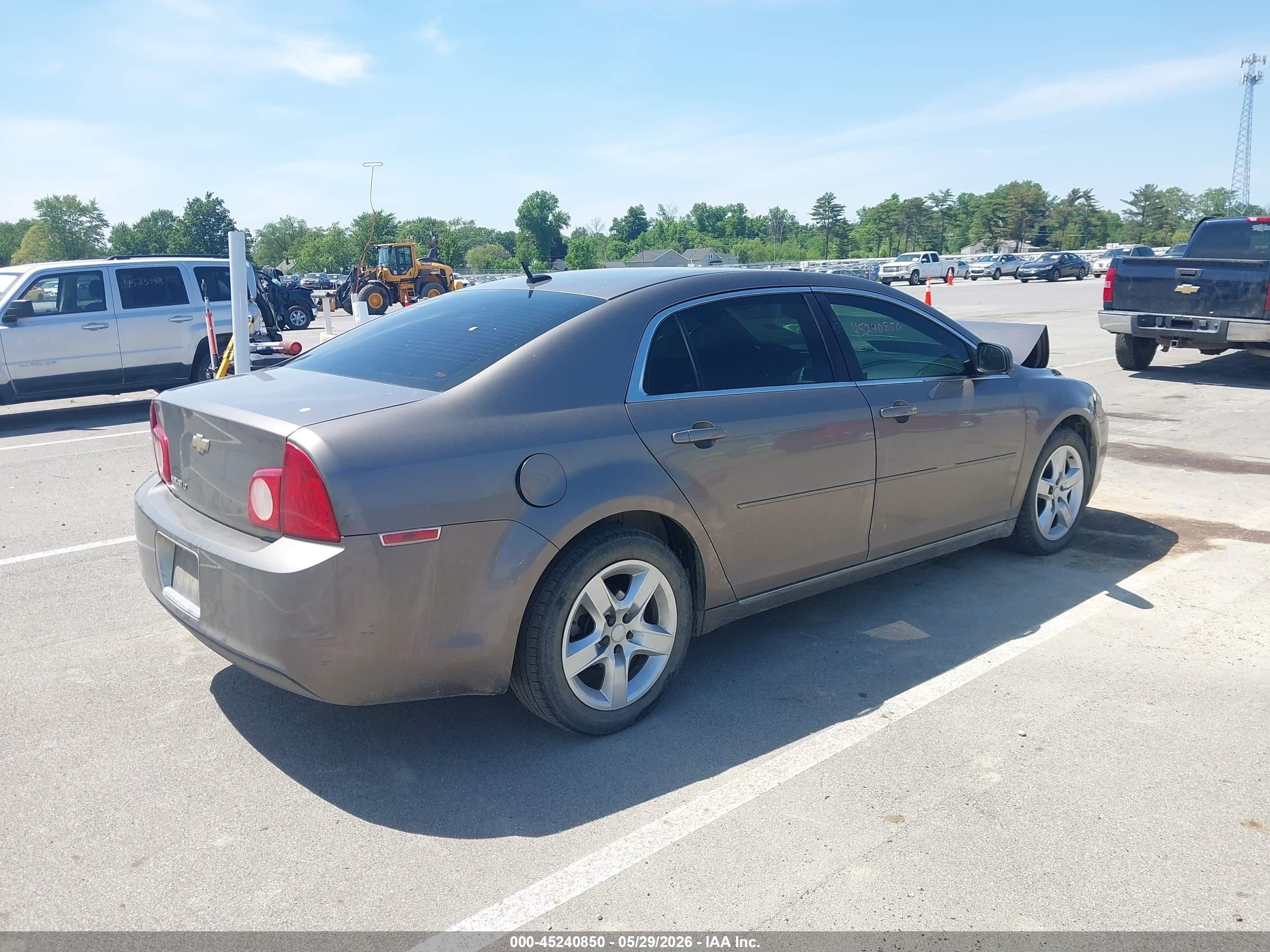 2010 Chevrolet Malibu Lt Желто-коричневый vin: 1G1ZC5EB4AF153168