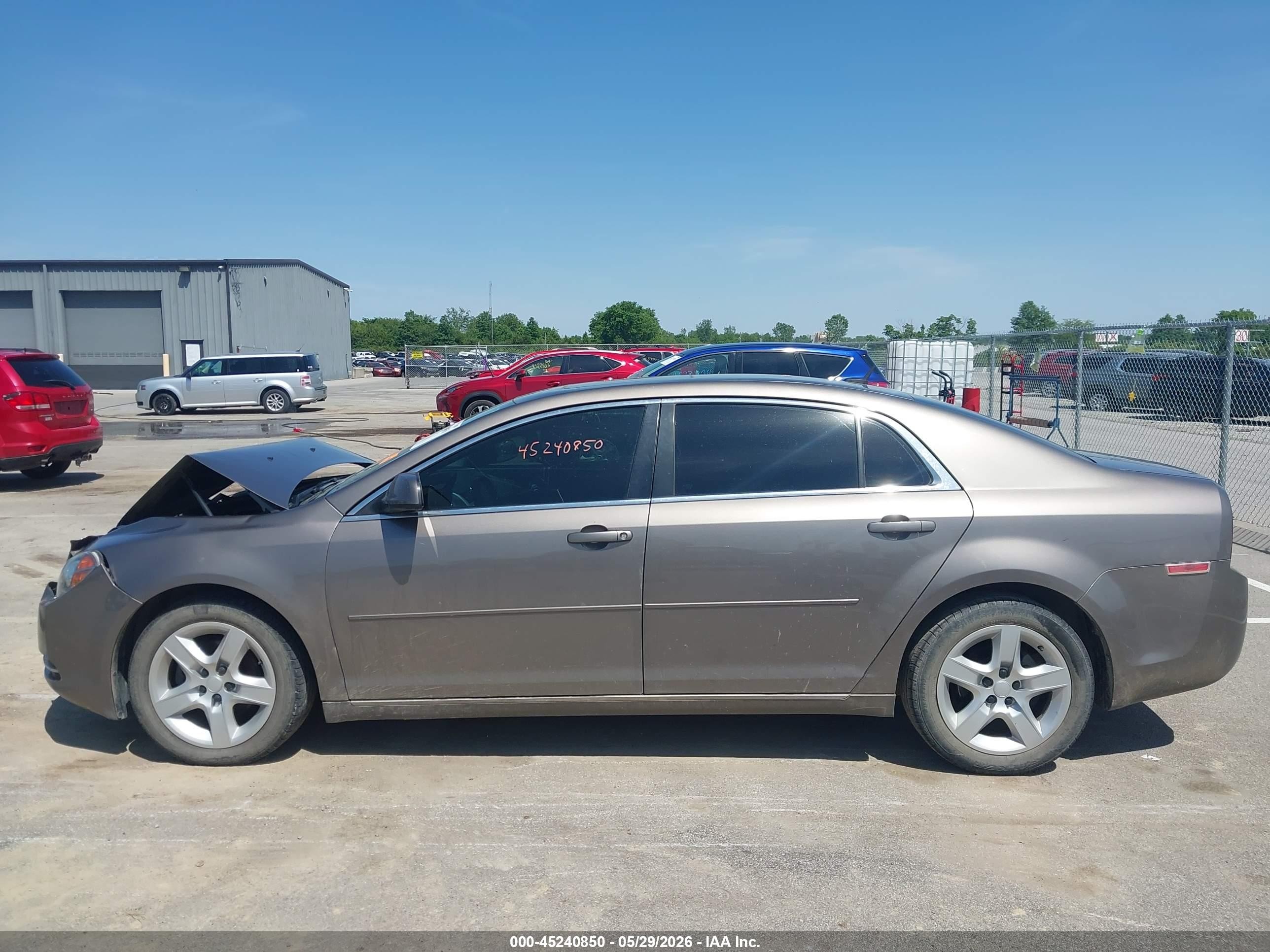 2010 Chevrolet Malibu Lt Желто-коричневый vin: 1G1ZC5EB4AF153168