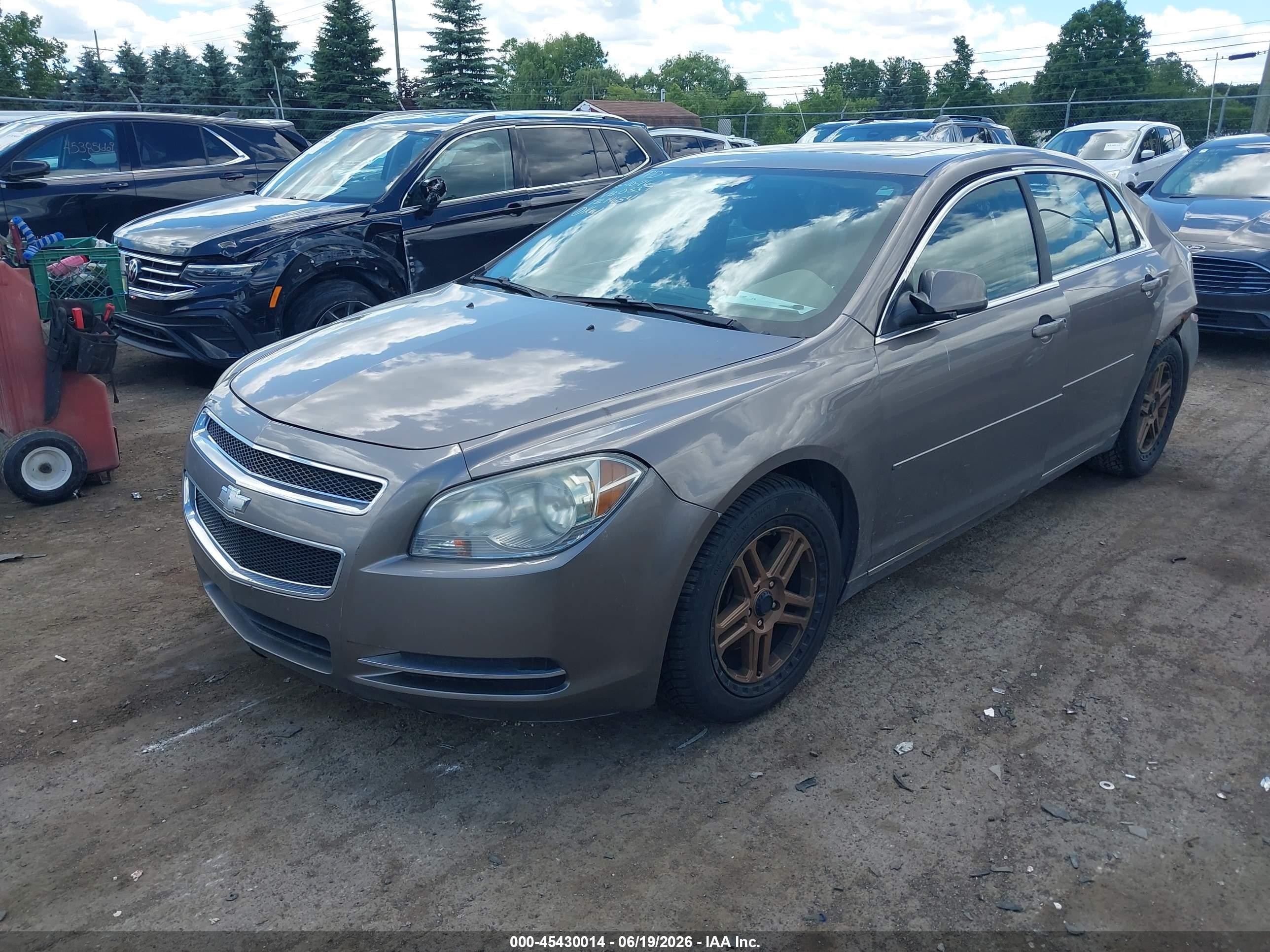 2010 Chevrolet Malibu Lt Pewter vin: 1G1ZC5EB4AF250337