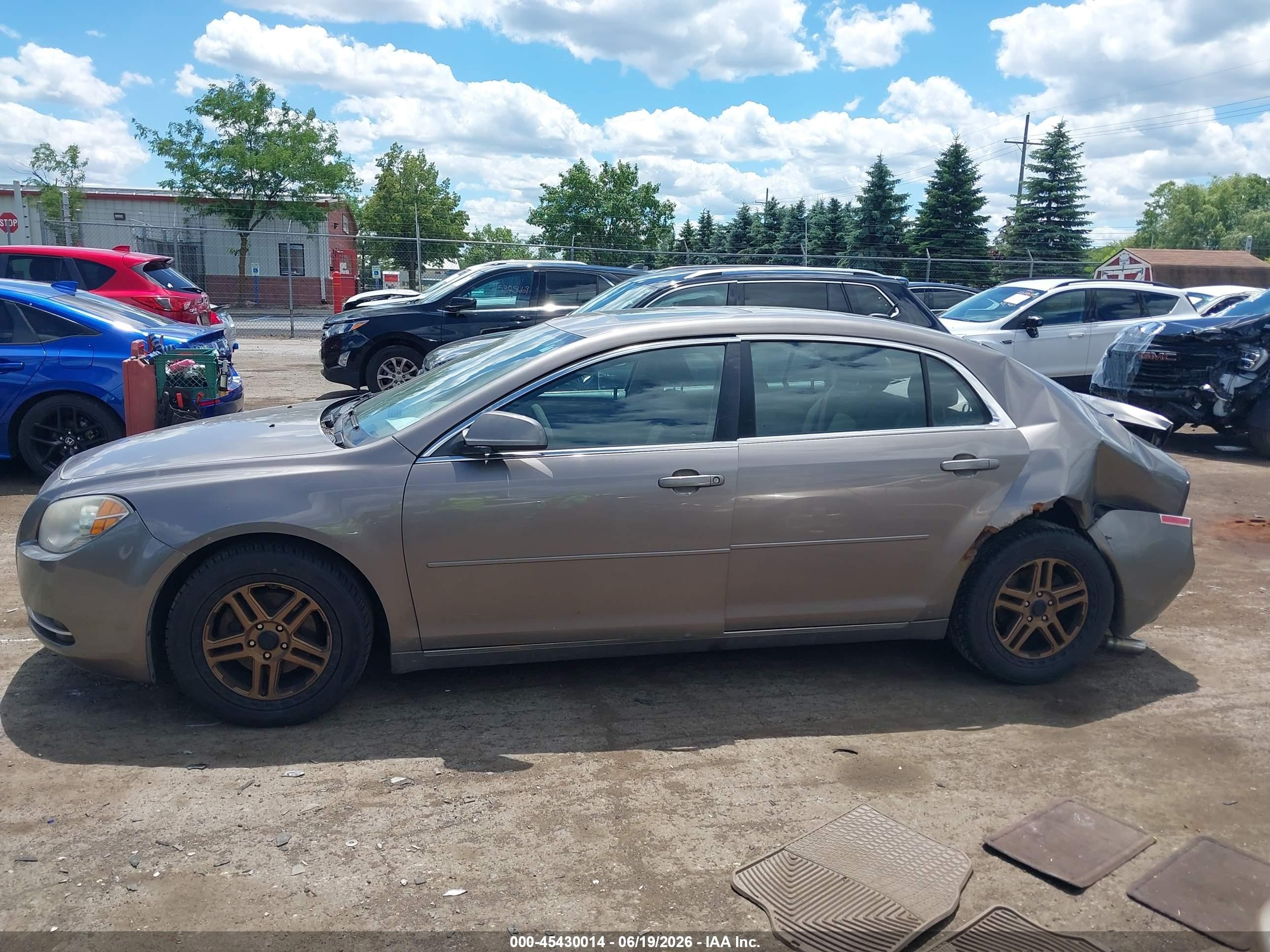 2010 Chevrolet Malibu Lt Pewter vin: 1G1ZC5EB4AF250337