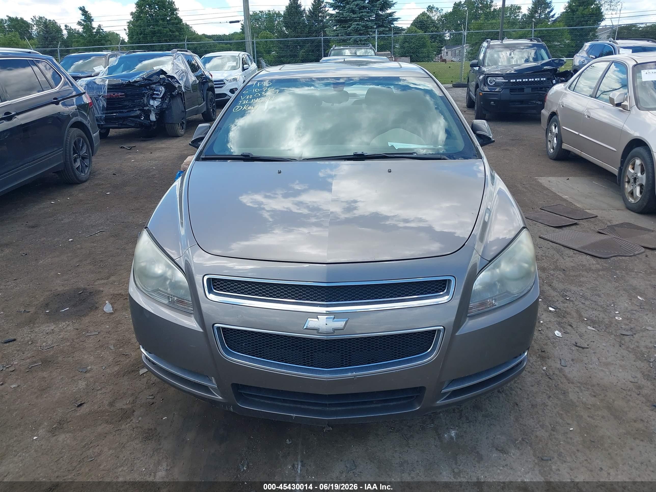 2010 Chevrolet Malibu Lt Pewter vin: 1G1ZC5EB4AF250337