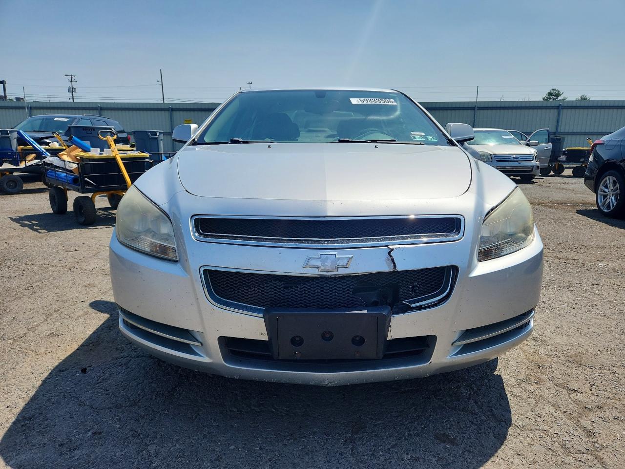 2010 Chevrolet Malibu 1lt Silver vin: 1G1ZC5EB4AF252542
