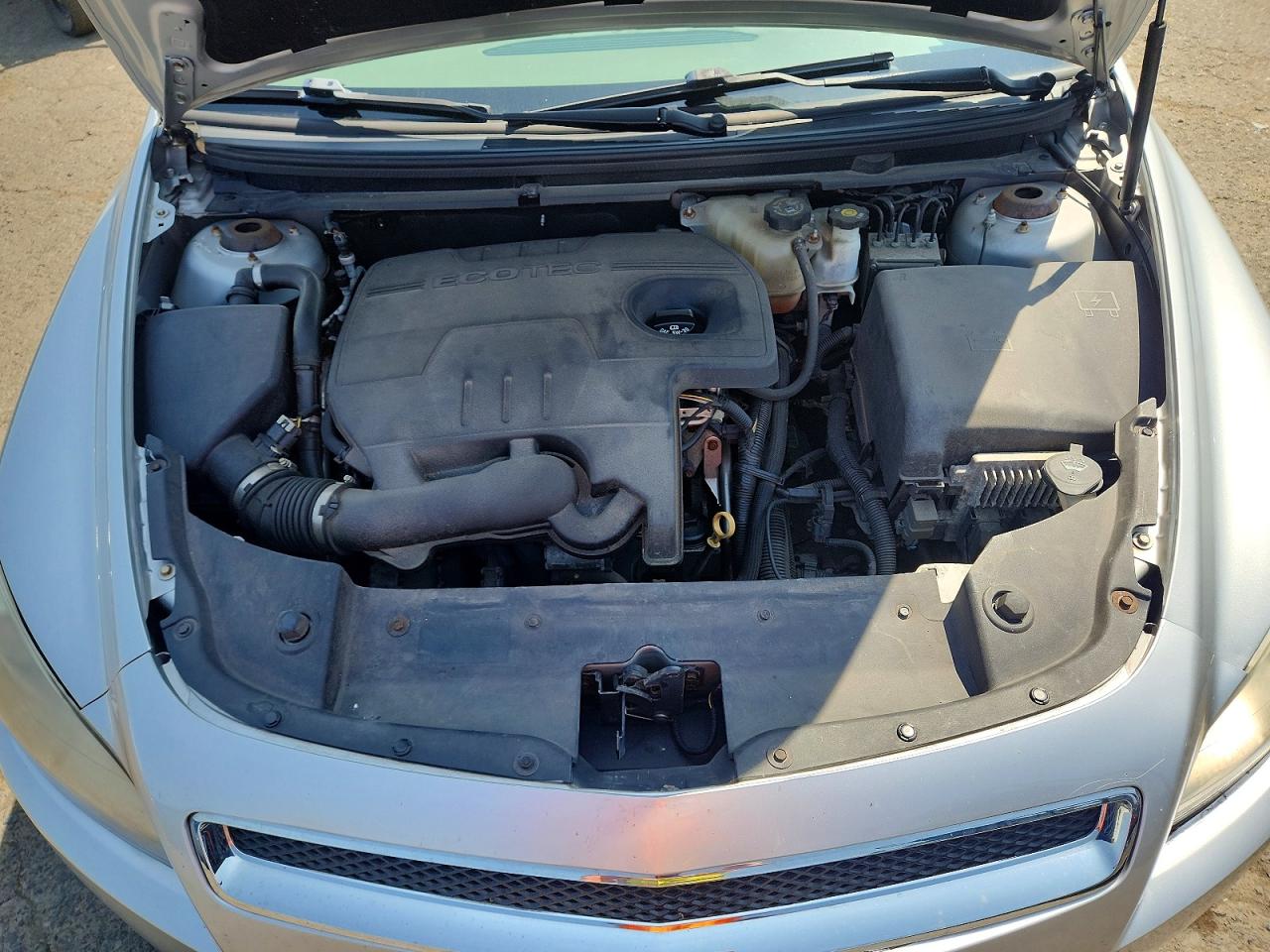 2010 Chevrolet Malibu 1lt Silver vin: 1G1ZC5EB4AF252542