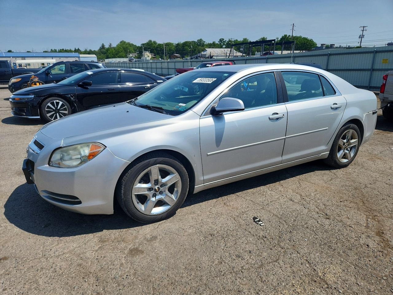 2010 Chevrolet Malibu 1lt Silver vin: 1G1ZC5EB4AF252542