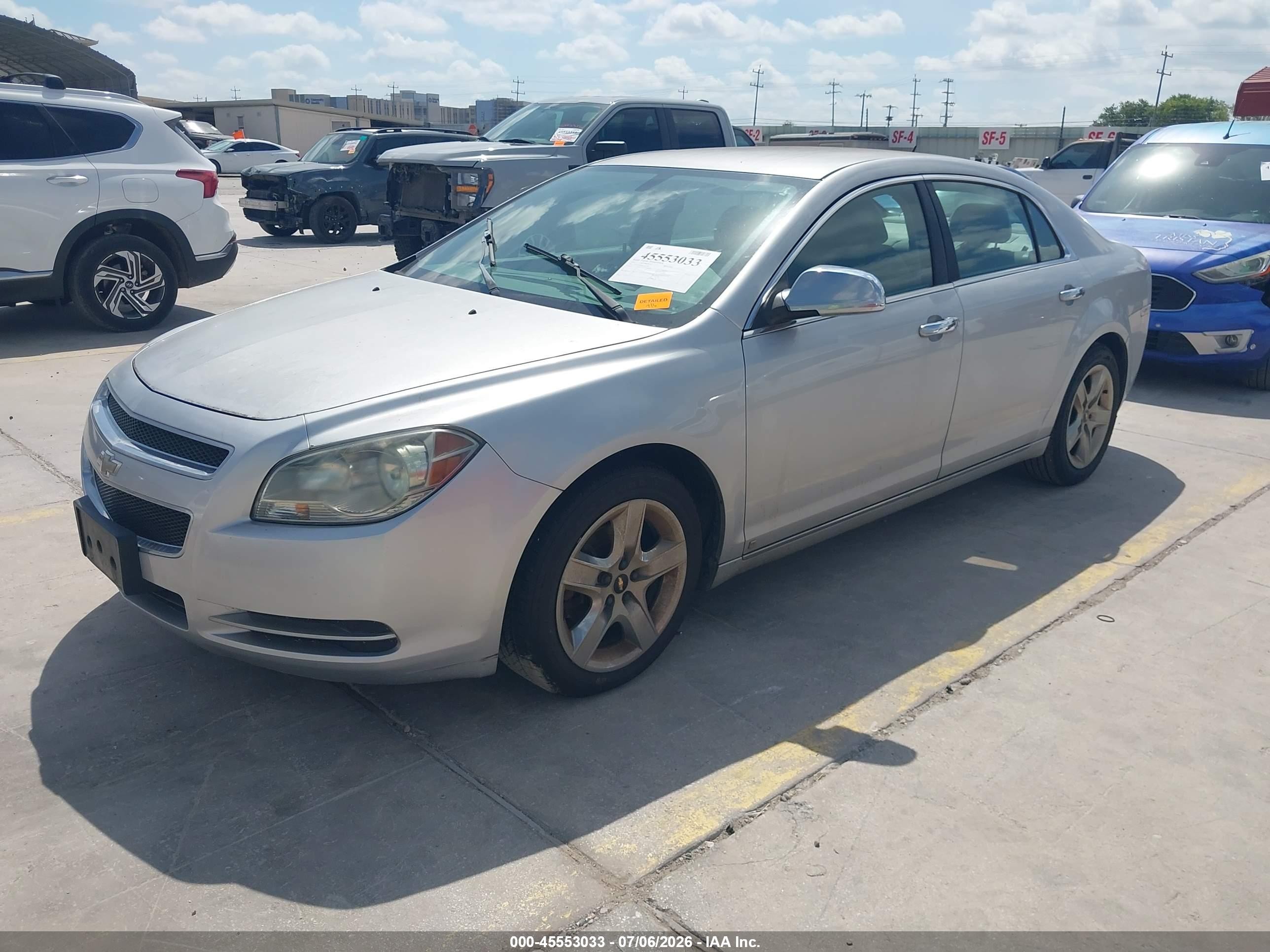 2010 Chevrolet Malibu Lt Silver vin: 1G1ZC5EB5AF102648