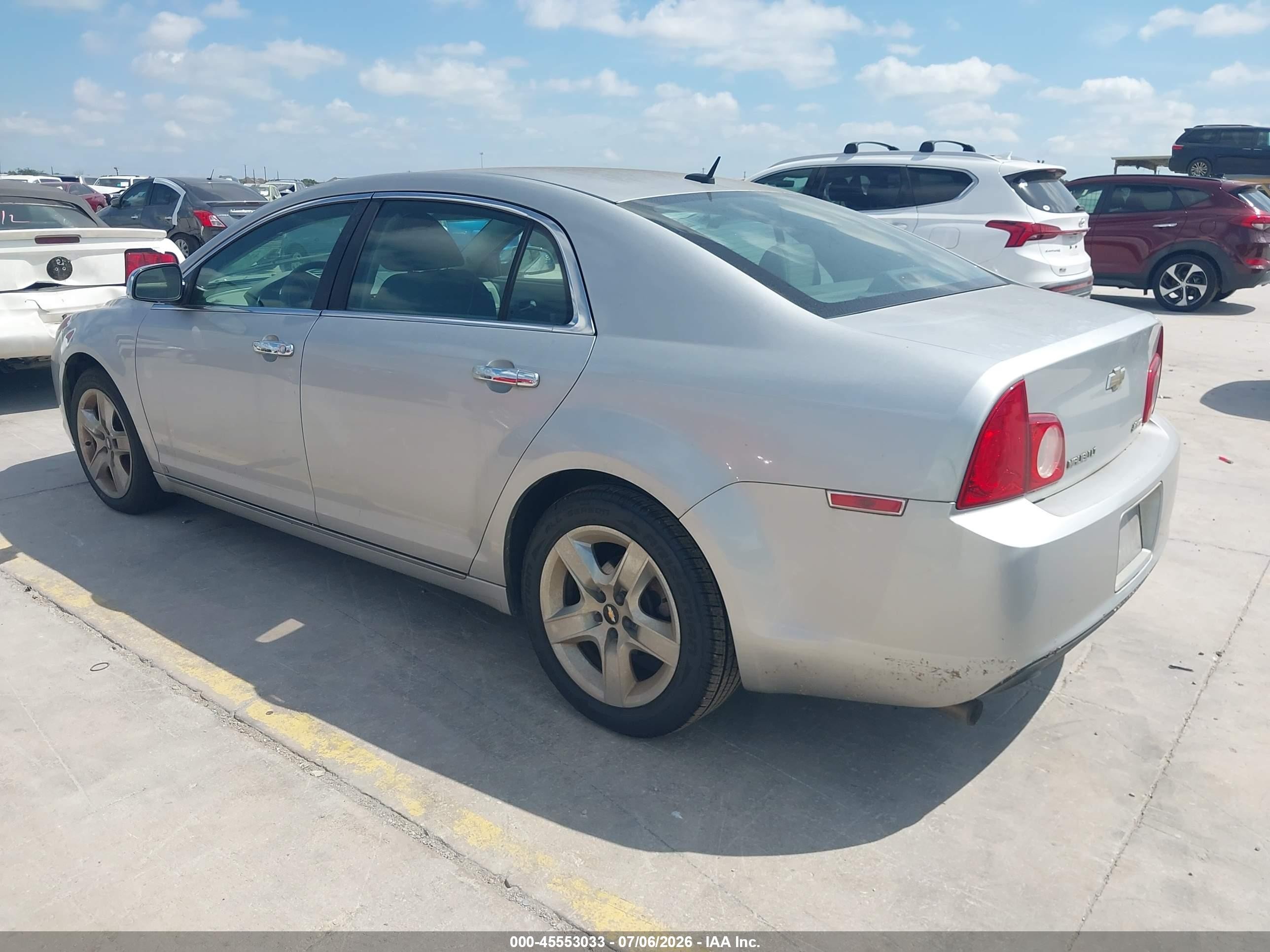 2010 Chevrolet Malibu Lt Silver vin: 1G1ZC5EB5AF102648