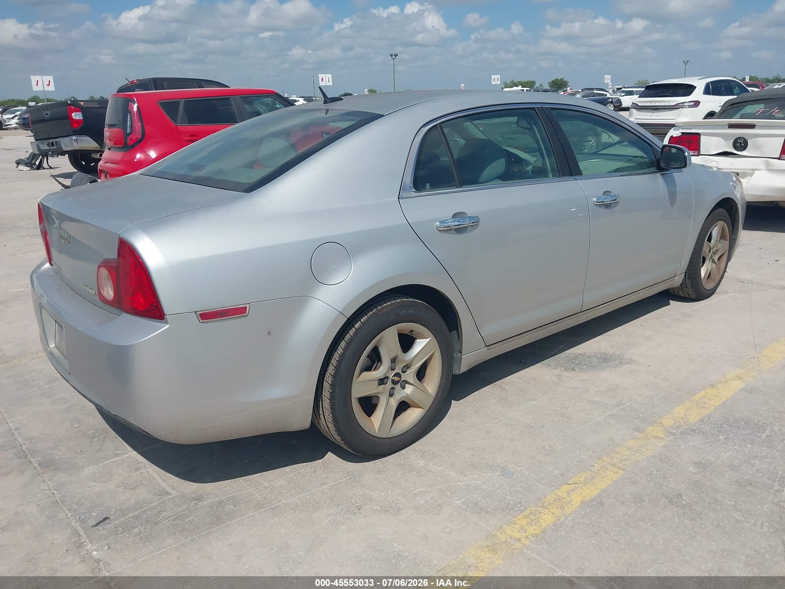 2010 Chevrolet Malibu Lt Silver vin: 1G1ZC5EB5AF102648