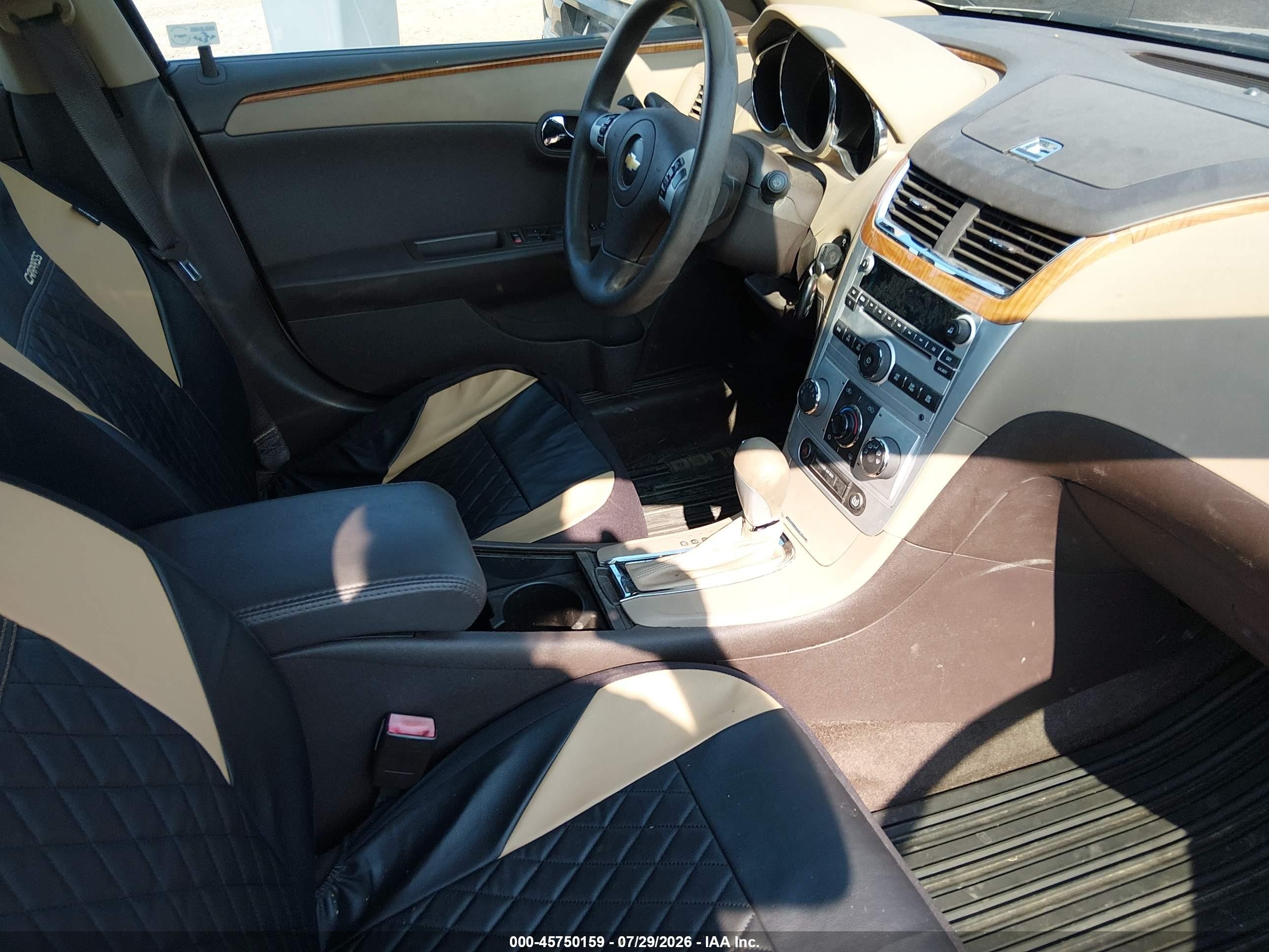 2010 Chevrolet Malibu Lt Tan vin: 1G1ZC5EB5AF134838